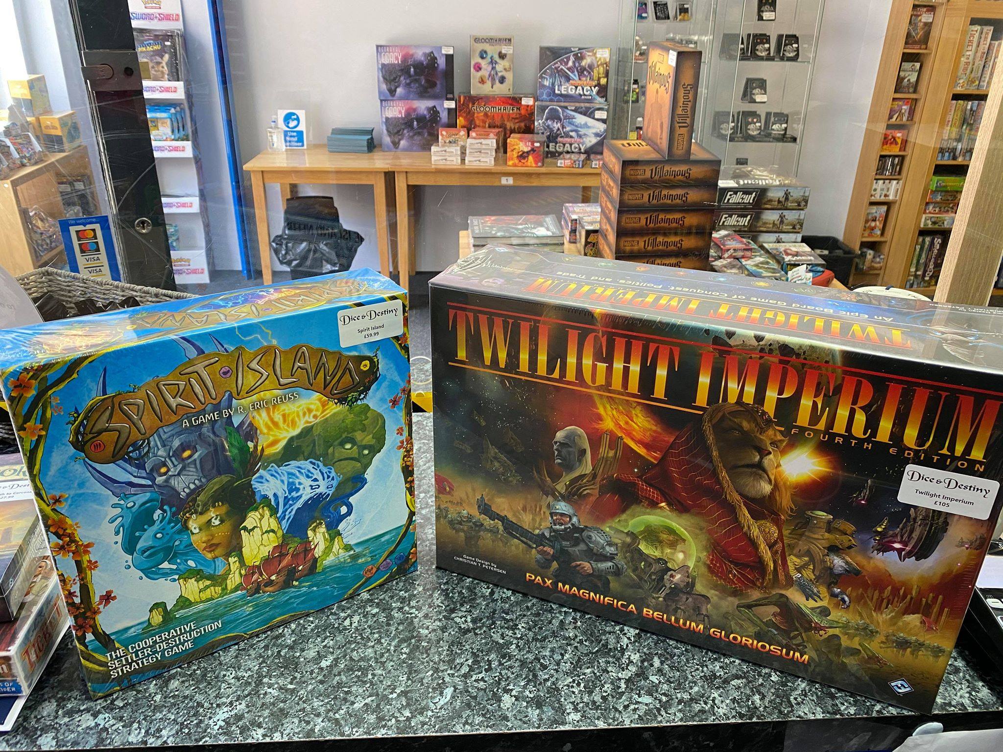 We’ve had a substantial... - Dice & Destiny Tabletop Store