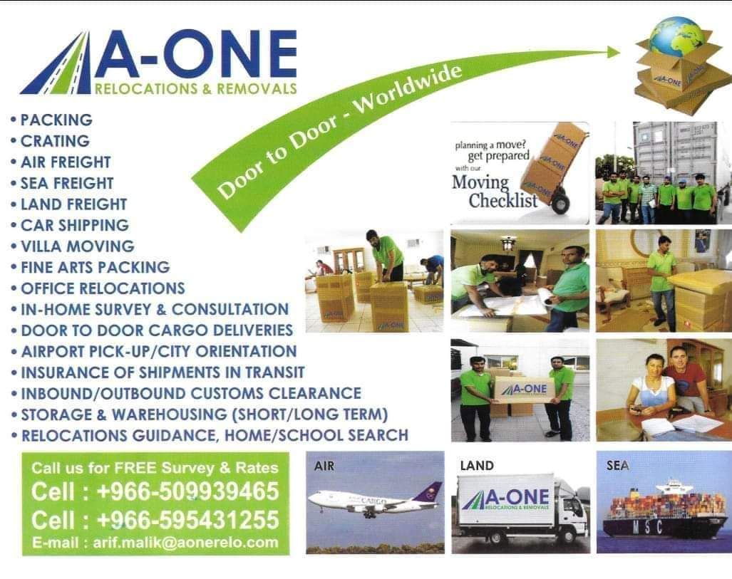 A-ONE Relocations & Removals