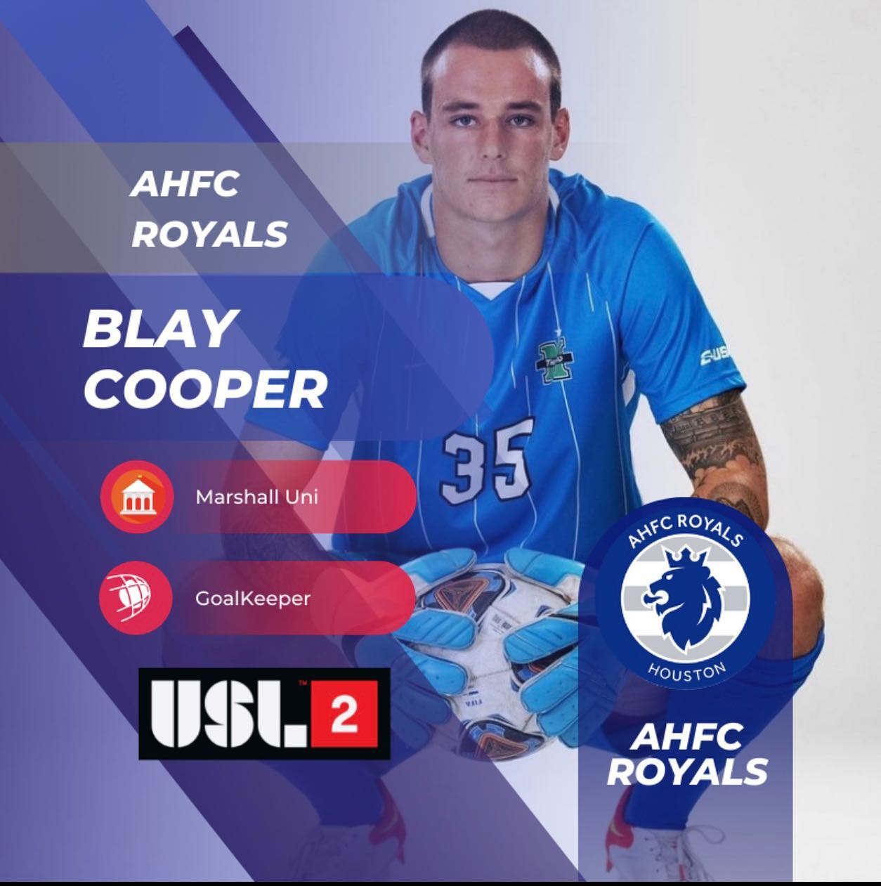 AHFC Royals - The Royals are please to announce the... | Facebook