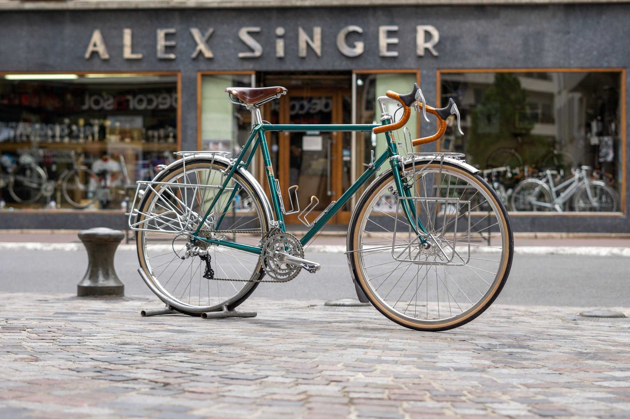 Vélo Alex Singer Randonneuse – Occasion, Fait En France, Quelques Marques D’usure, Fonctionnel