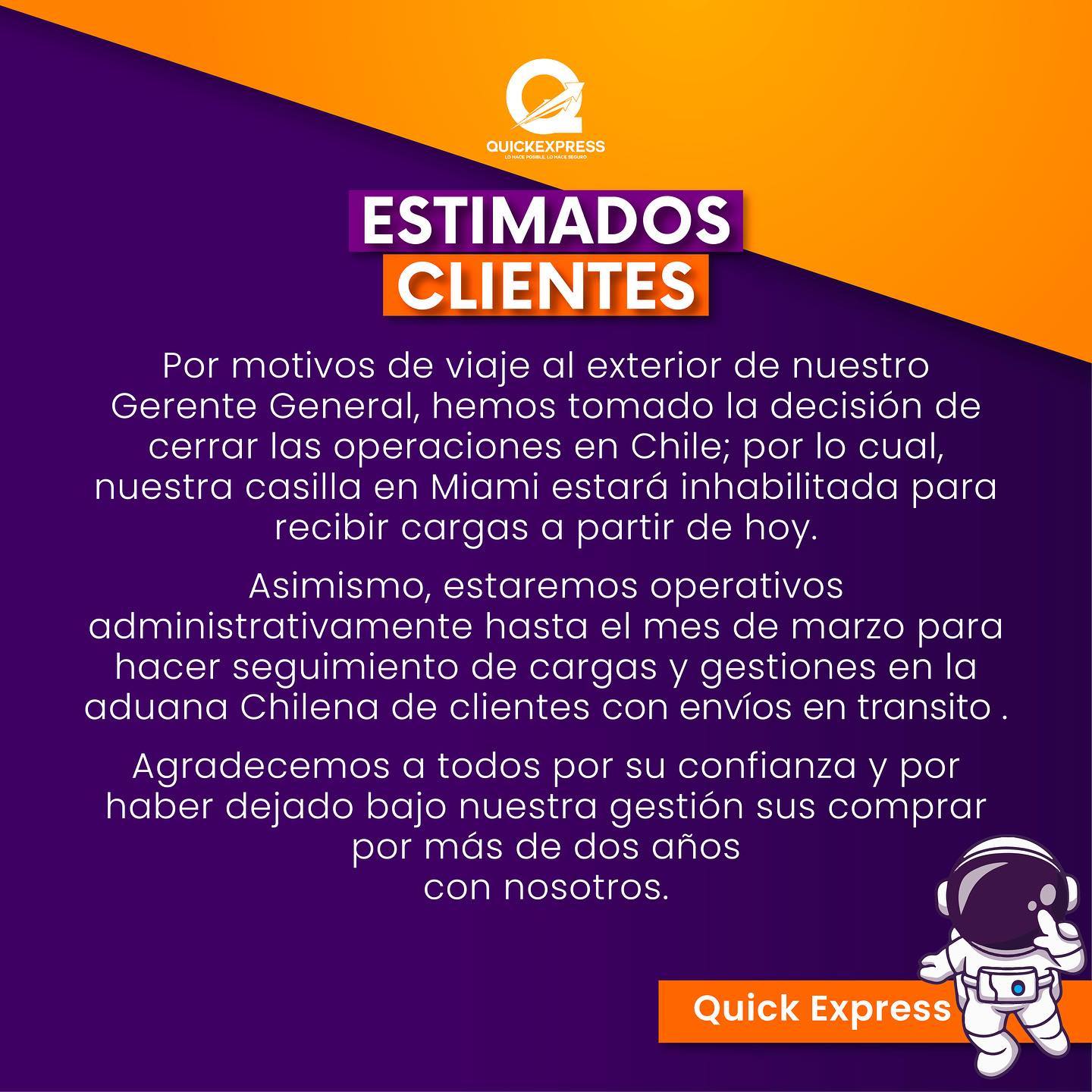Quick Express | Santiago