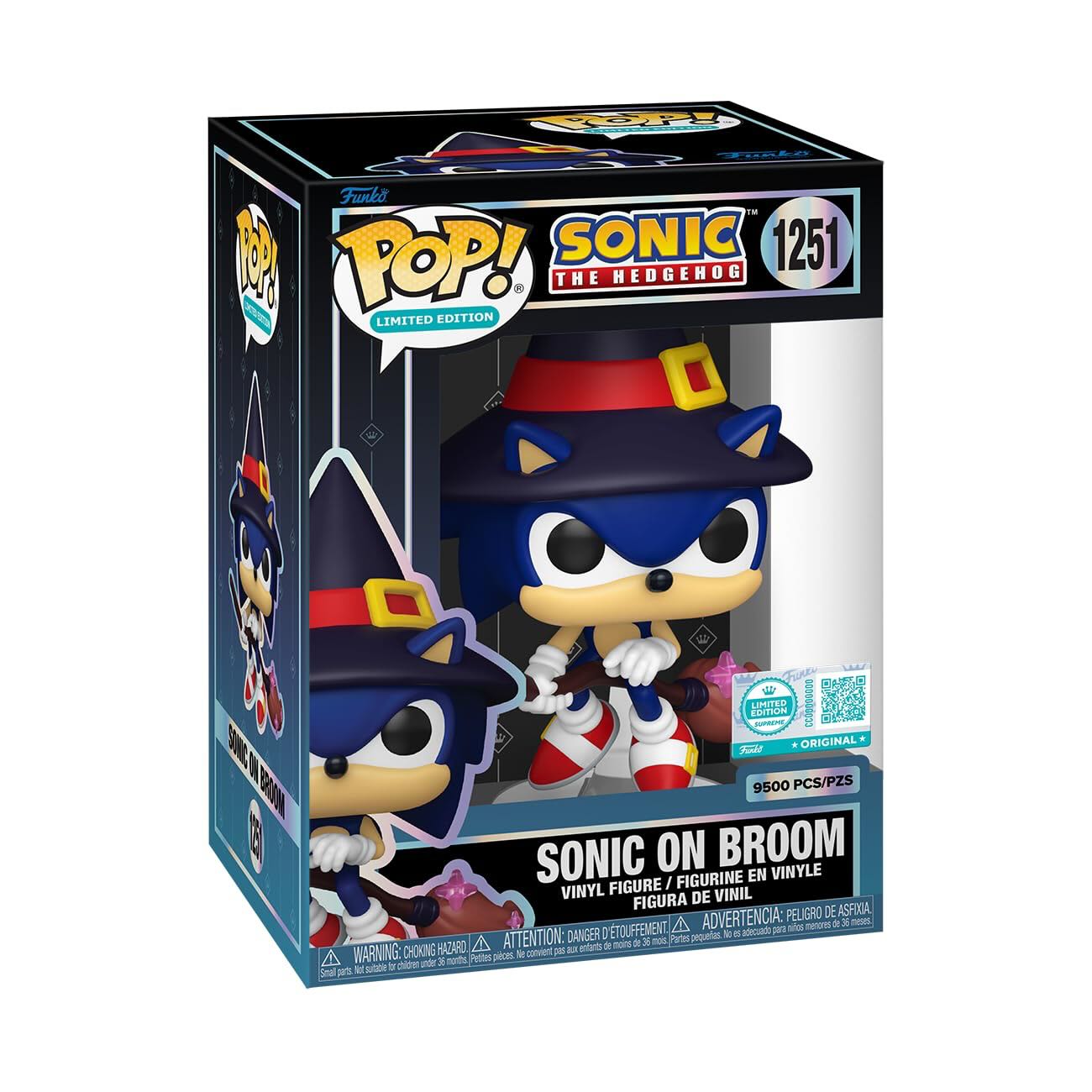 In box look at Amazon exclusive LE 9500 Sonic on Broom! Available