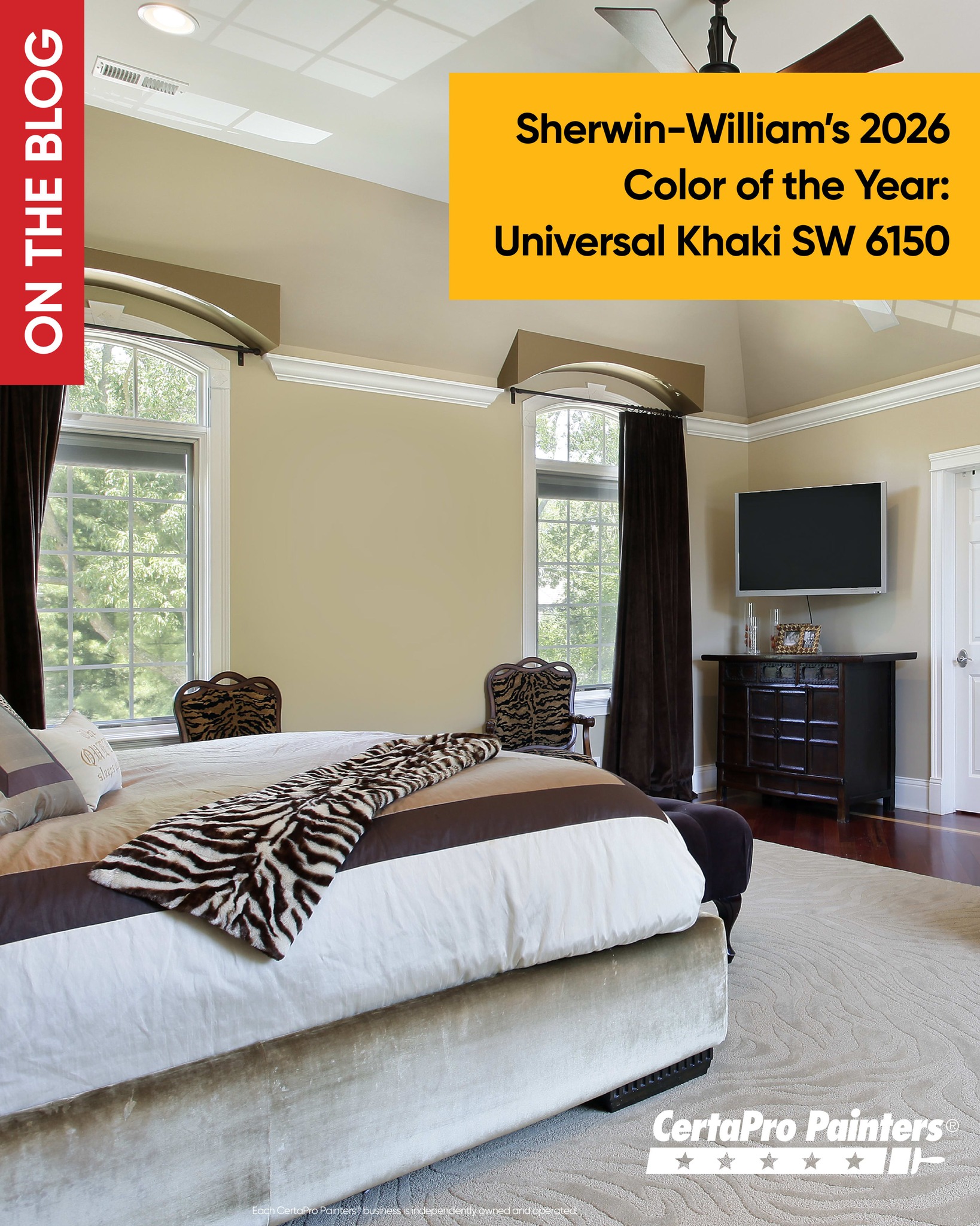 CertaPro - Meet Sherwin-Williams 2026 Color of the Year: Universal ...