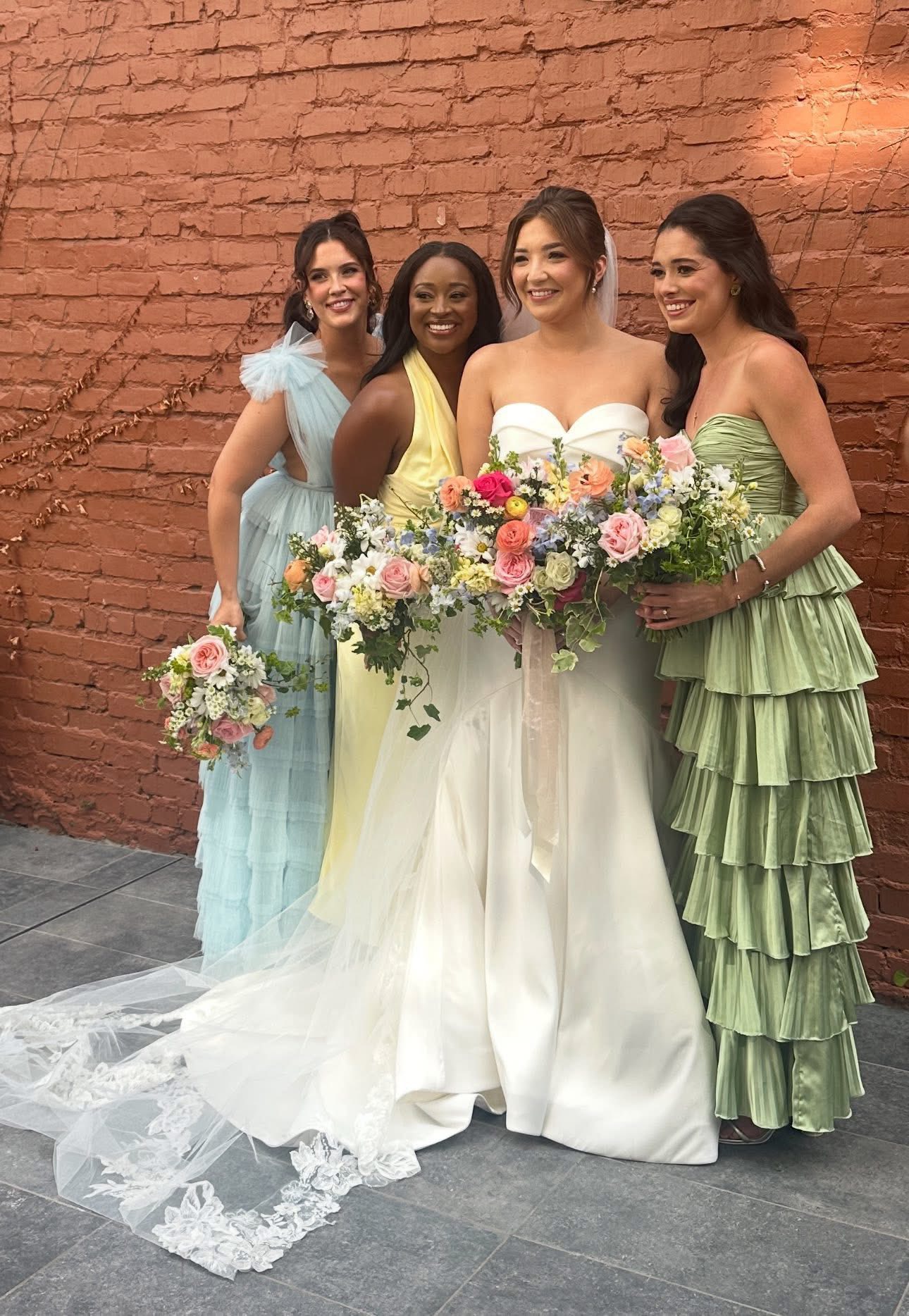 short long bridesmaid dresses with Sash Lace Top Cheap Knee Length Bridesmaid Dress ARD1178 filter-neckline:Sweetheart Within 20 days (From SAKMAL Womens Loose Tank Size:size 2