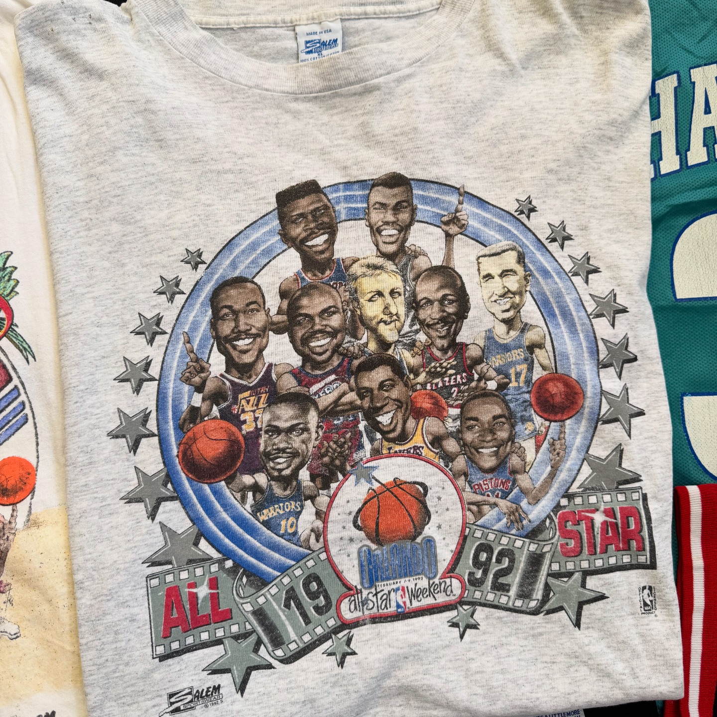 NBA All Star Weekend vibes. Which classic Salem Sportswear NBA 