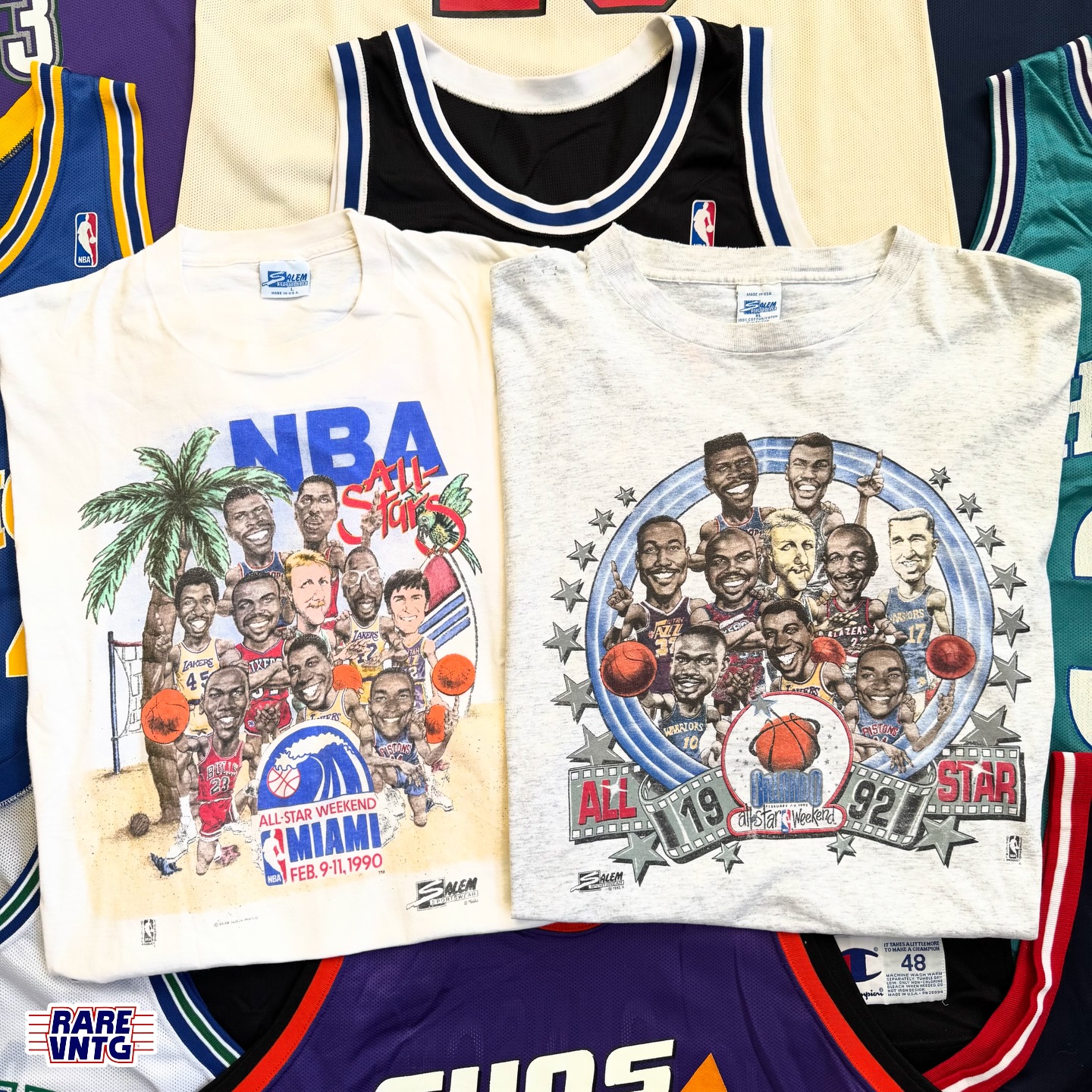 NBA All Star Weekend vibes. Which classic Salem Sportswear NBA 