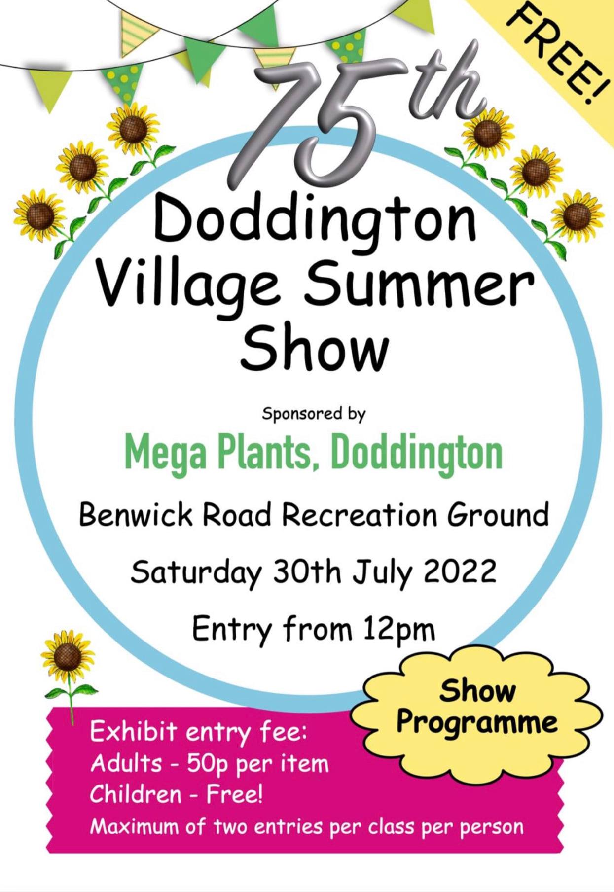 Early view of the full... - Doddington Village Summer Show | Facebook