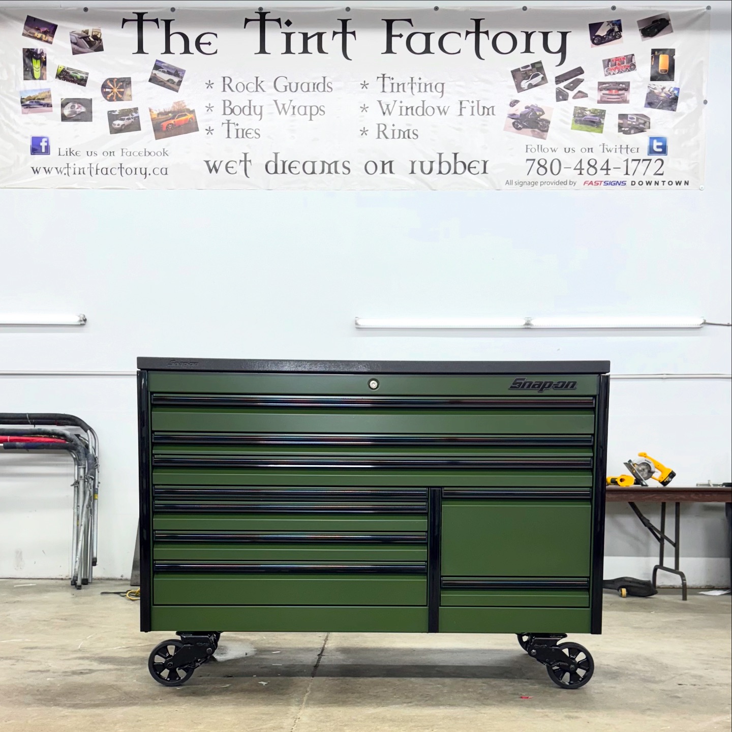 🔧 Snap-On 56” Tool Box – Fully Wrapped... - The Tint Factory | Facebook