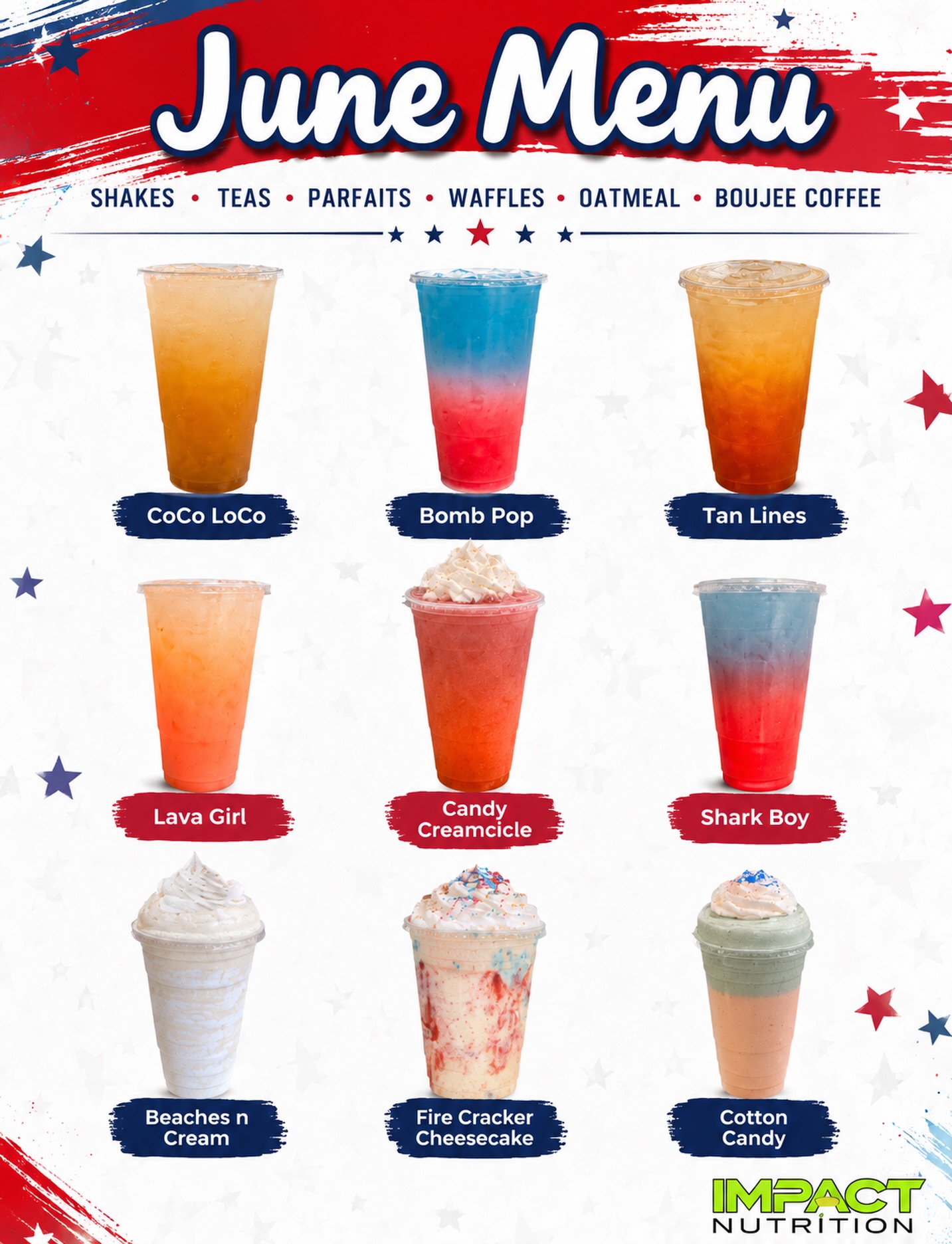 Impact Nutrition - Healthy Smoothie Bar | Friendswood TX