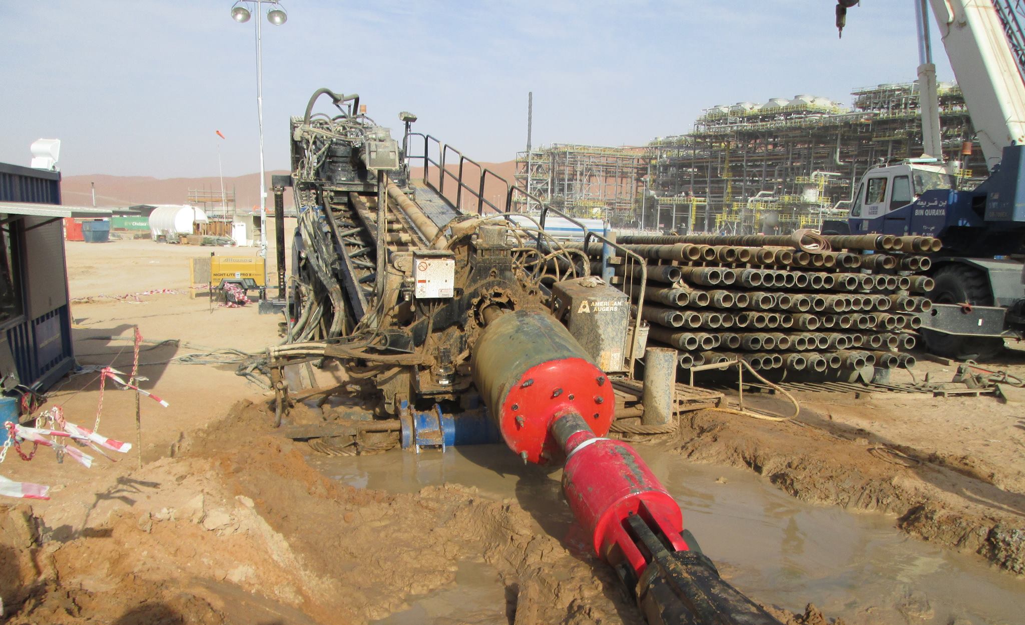 Azmeel Contracting Thrustboring | Khobar