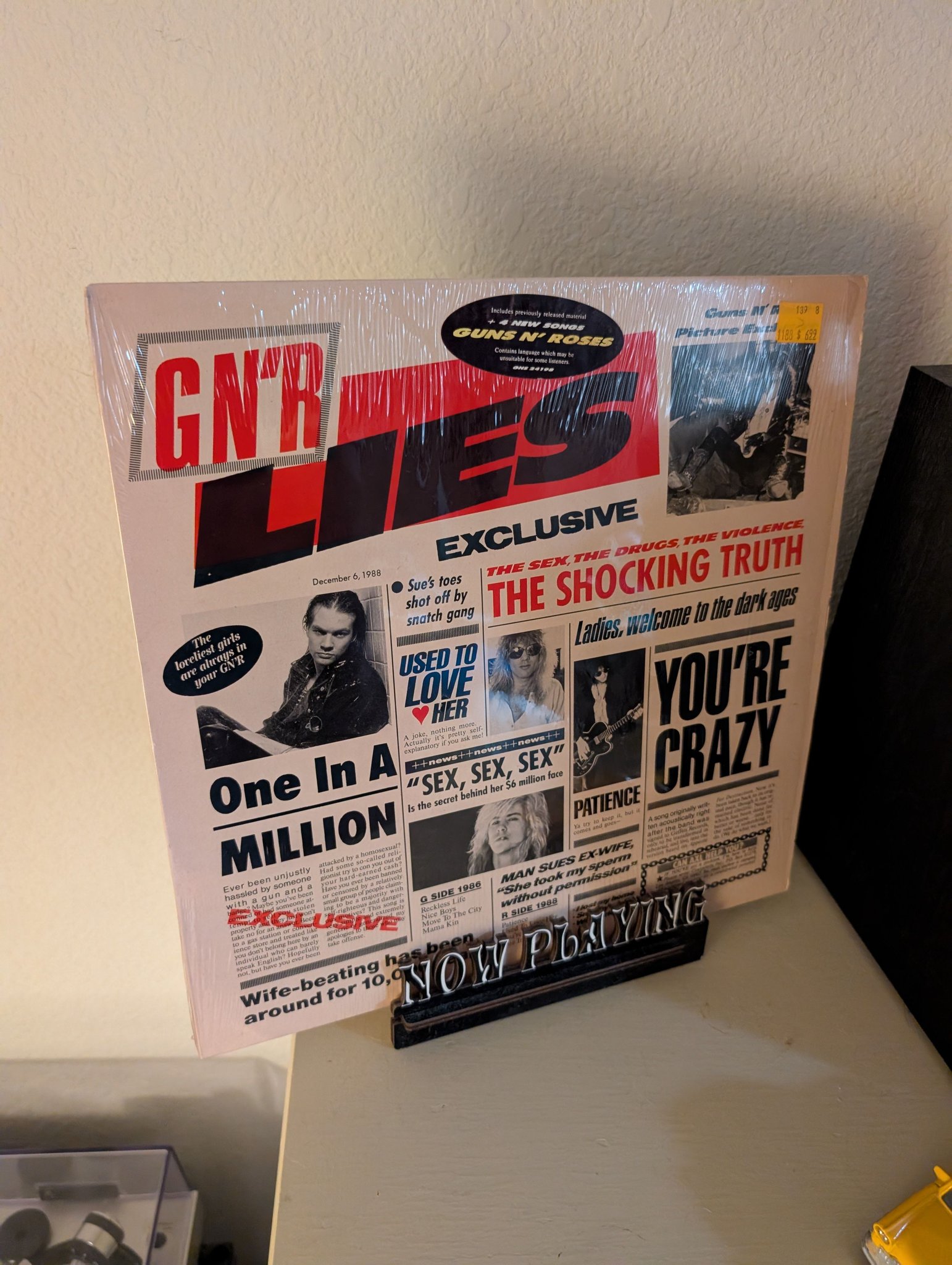 Guns N' Roses - Lies 1988 1st Canadian press