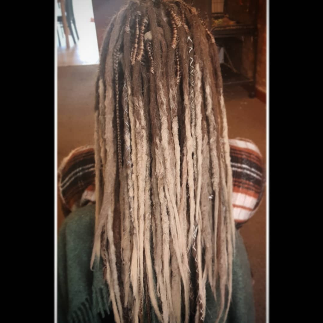 Tidy up for Shannon's natural... - Knot Knormal Dreadlocks