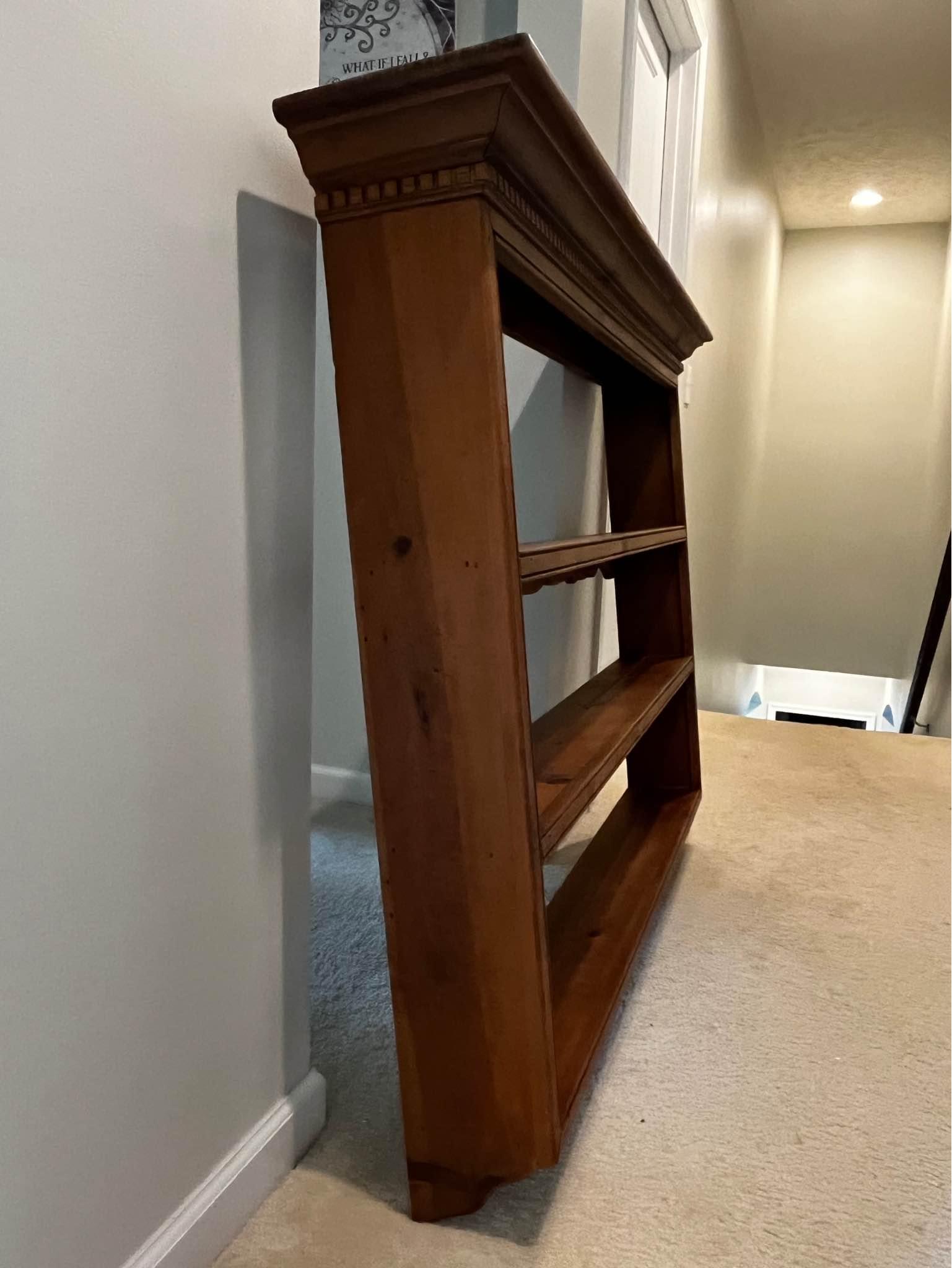 Wall Hanging Wood Bookshelf Shelf Bookcases Medina, Ohio Facebook