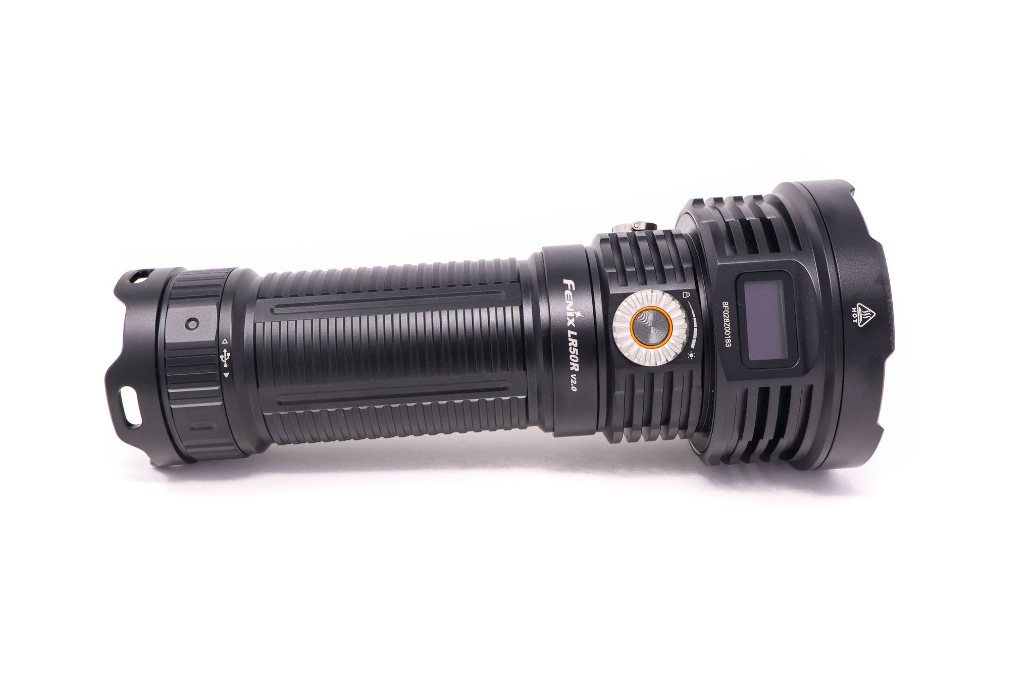 fenix 18000 lumen flashlight Lampe de Poche Led Fnx LR80R Lumens Noir C rechargeable flashlight throws a super bright beam of 18 Fenix Lr80r 18000 Lumen Super
