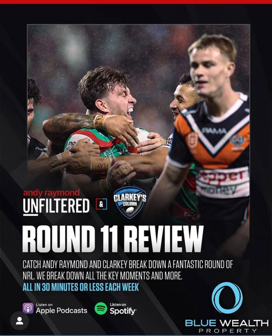 Andy - The Rugby League Round Up with Clarkey and Andy is out now for ...