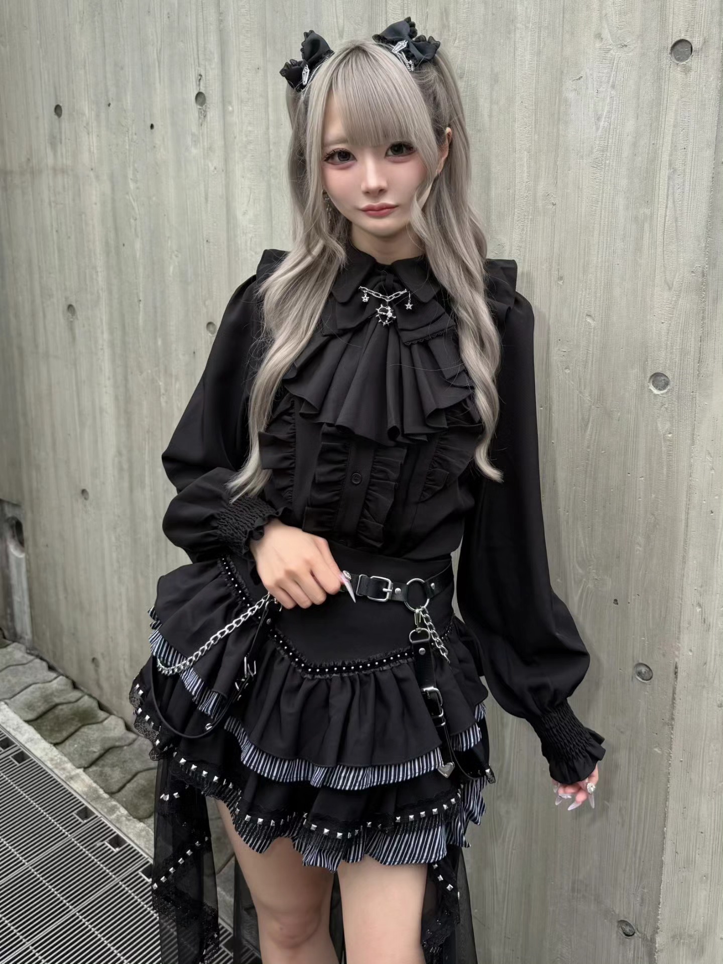🗝️きい's Coordination🗝️ . IMVALの新作セーラーパーカーをメイン