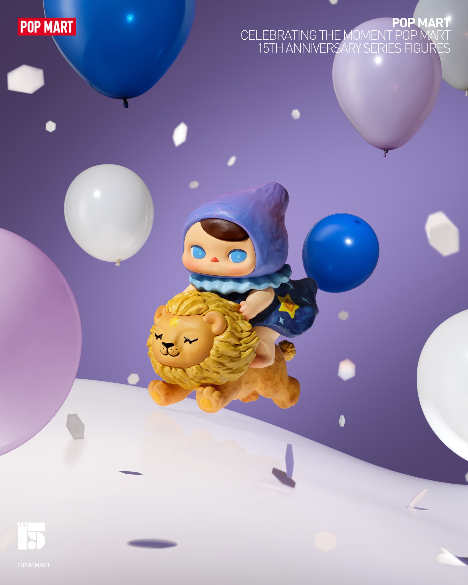 CELEBRATING THE MOMENT POP MART 15TH ANNIVERSARY SERIES FIGURES 