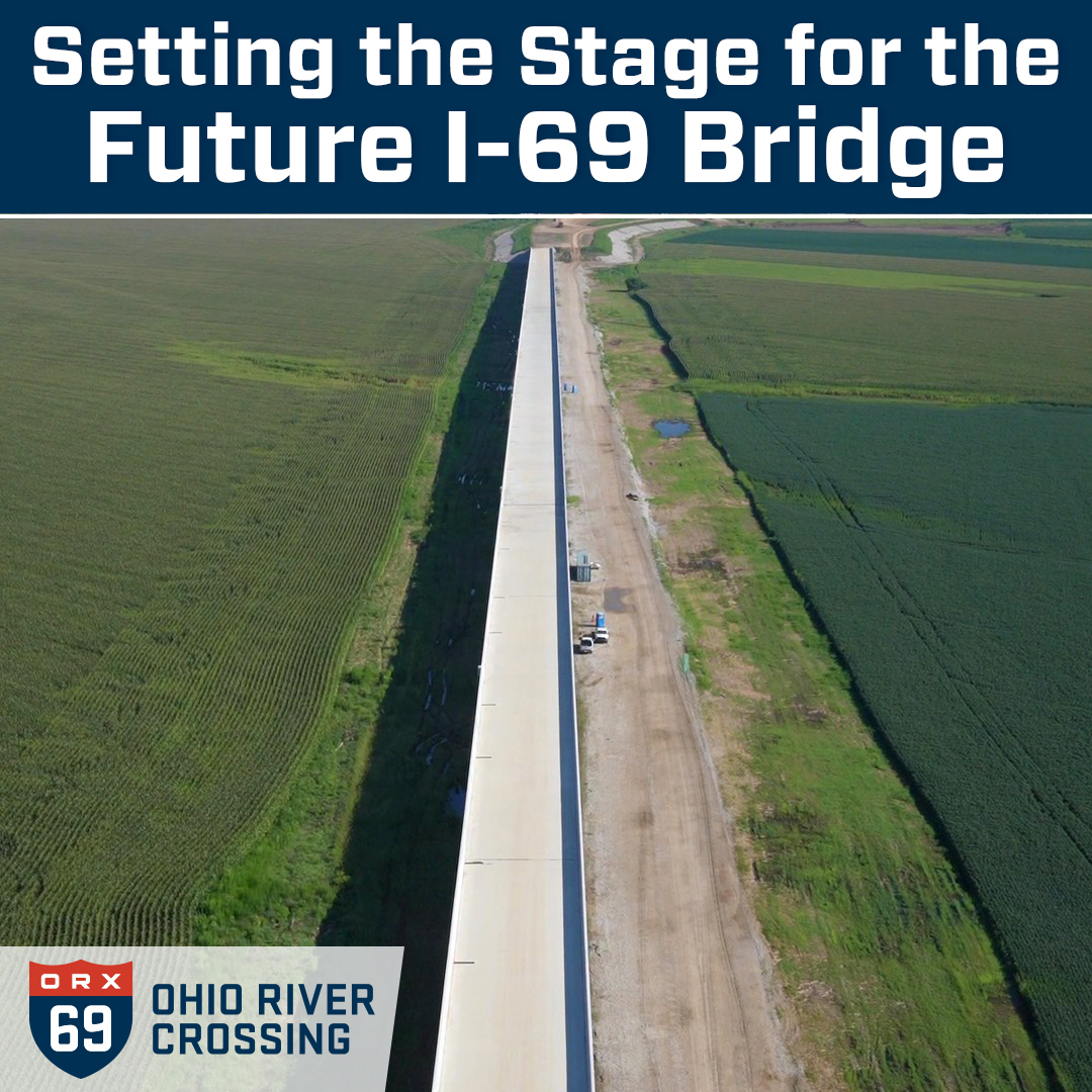 By the end of this year, three new approach bridges will be