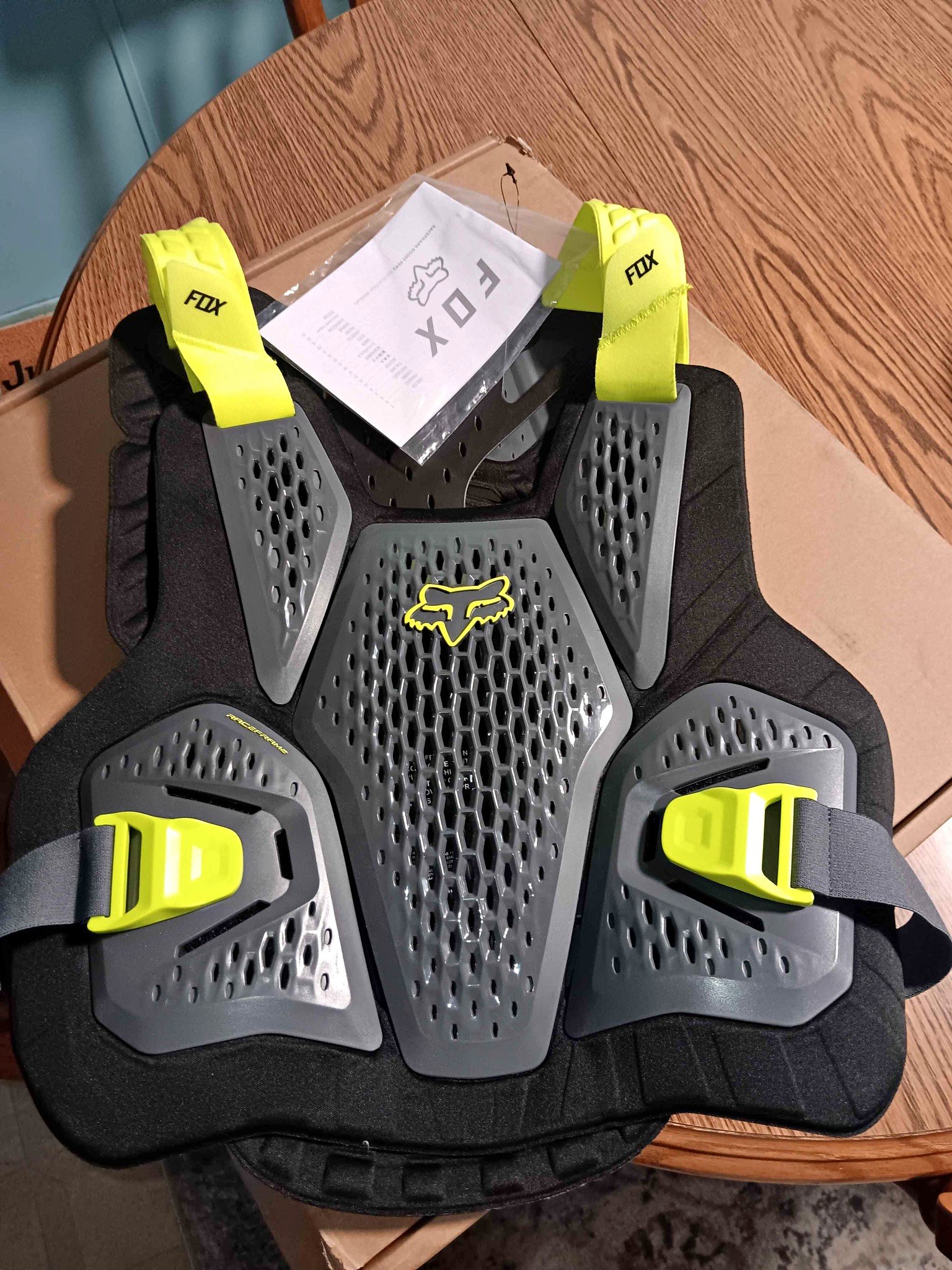Fly Racing chest protector, gloves and size 30 motocross pants. $30 for ...