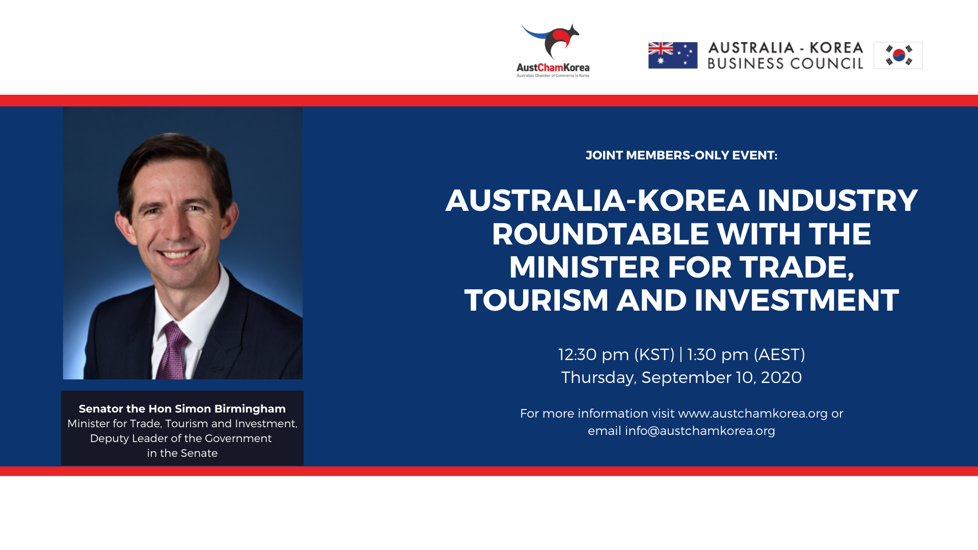 The... - Australian Chamber of Commerce in Korea - 주한 호주상공회의소