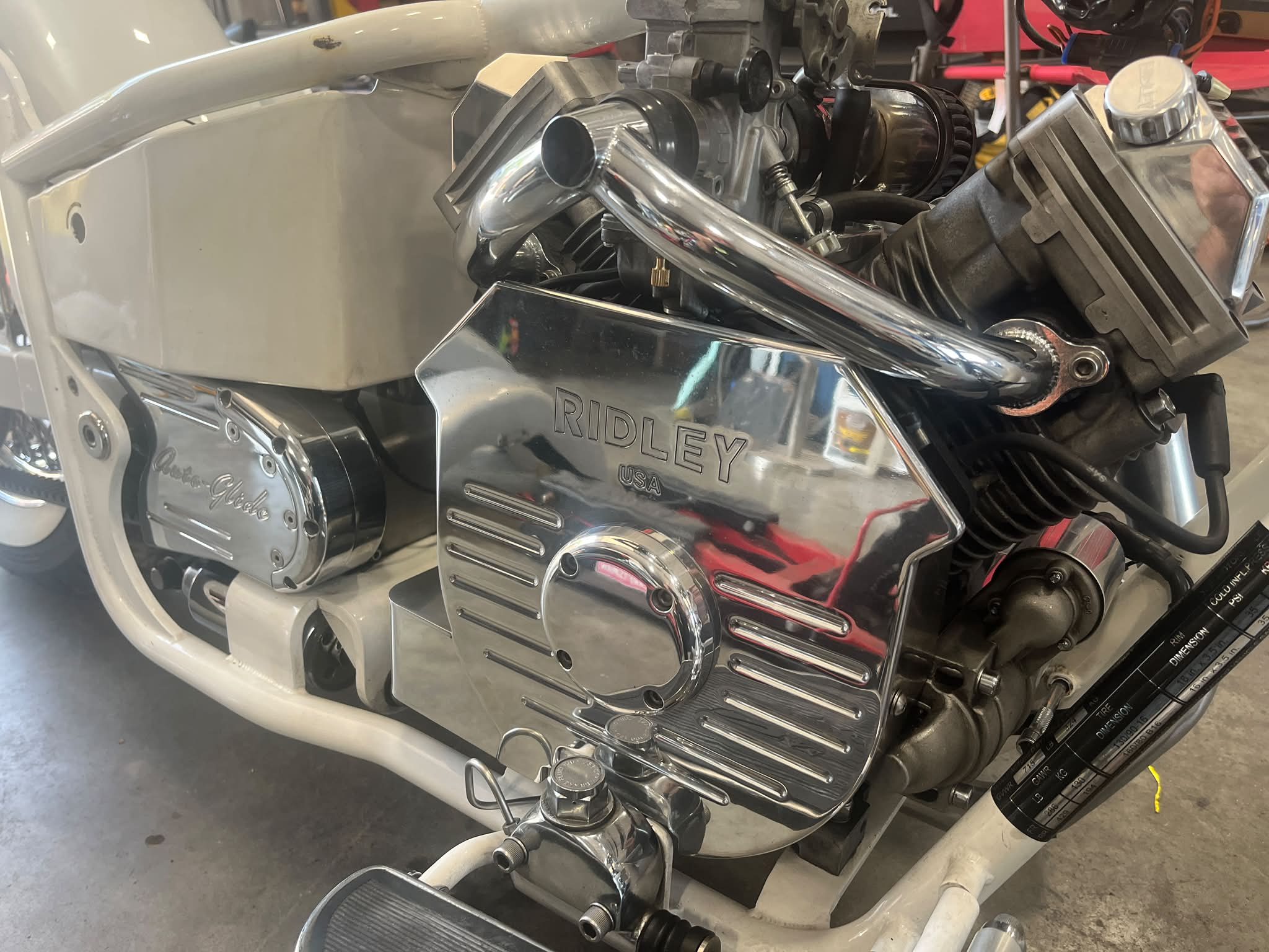 To order parts please email route66ridley@yahoo.com Include: Your