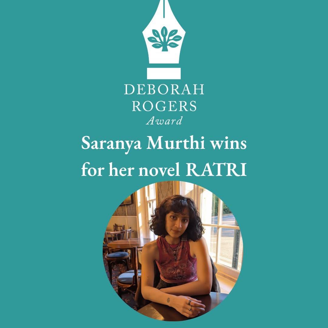 Natalie - Congratulations to Saranya Murthi, winner of the 2025 Deborah ...