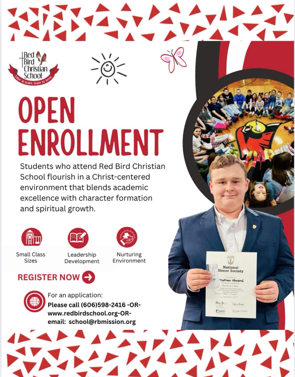 Red - Red Bird Christian School is accepting applications for ...