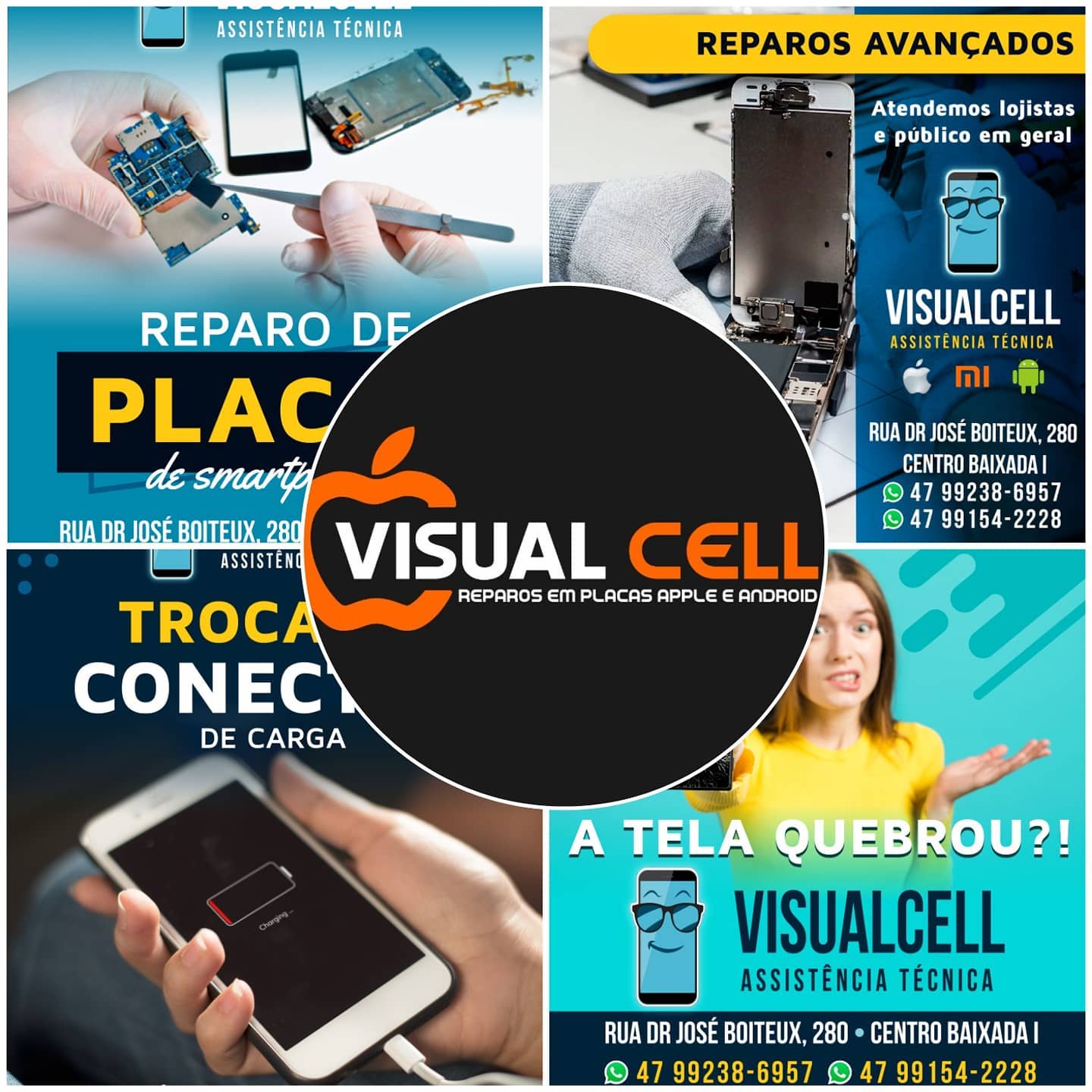 VISUAL CELL ASSISTÊNCIA... - Visual CELL Assistência Técnica