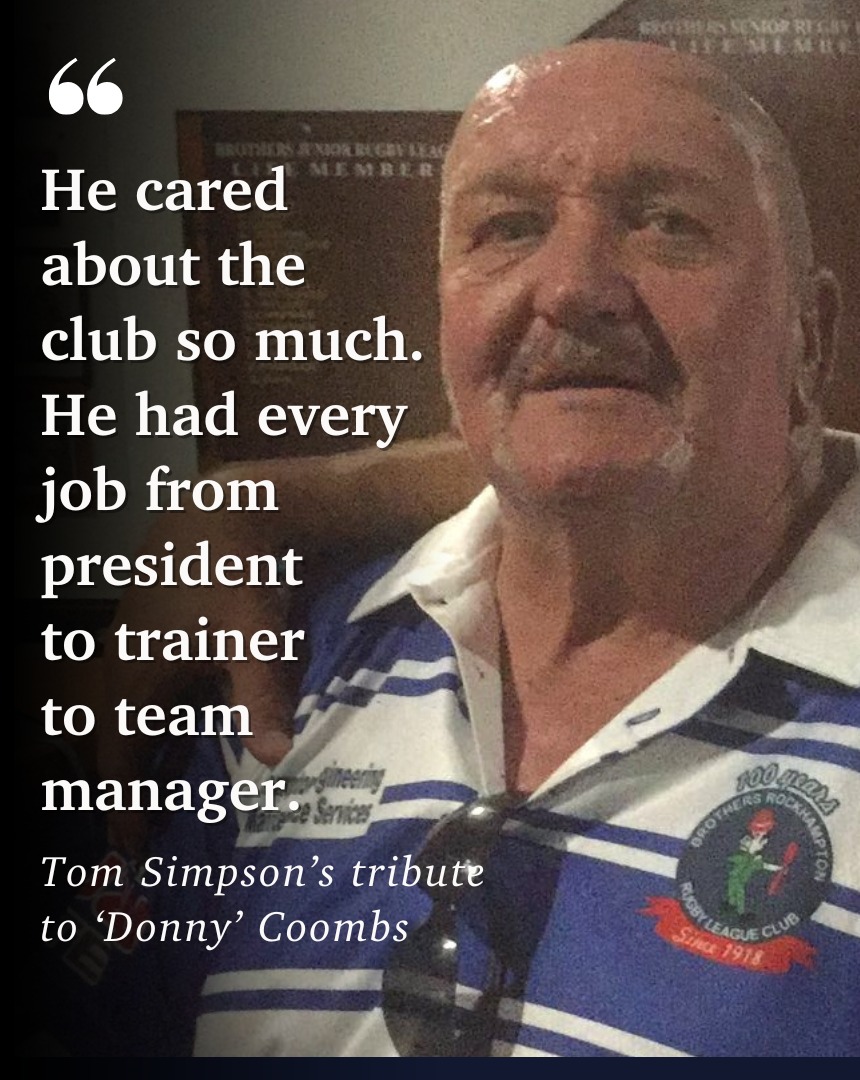 Central - 💔 Tributes are flowing for 'Donny' Coombs, a much-loved life ...
