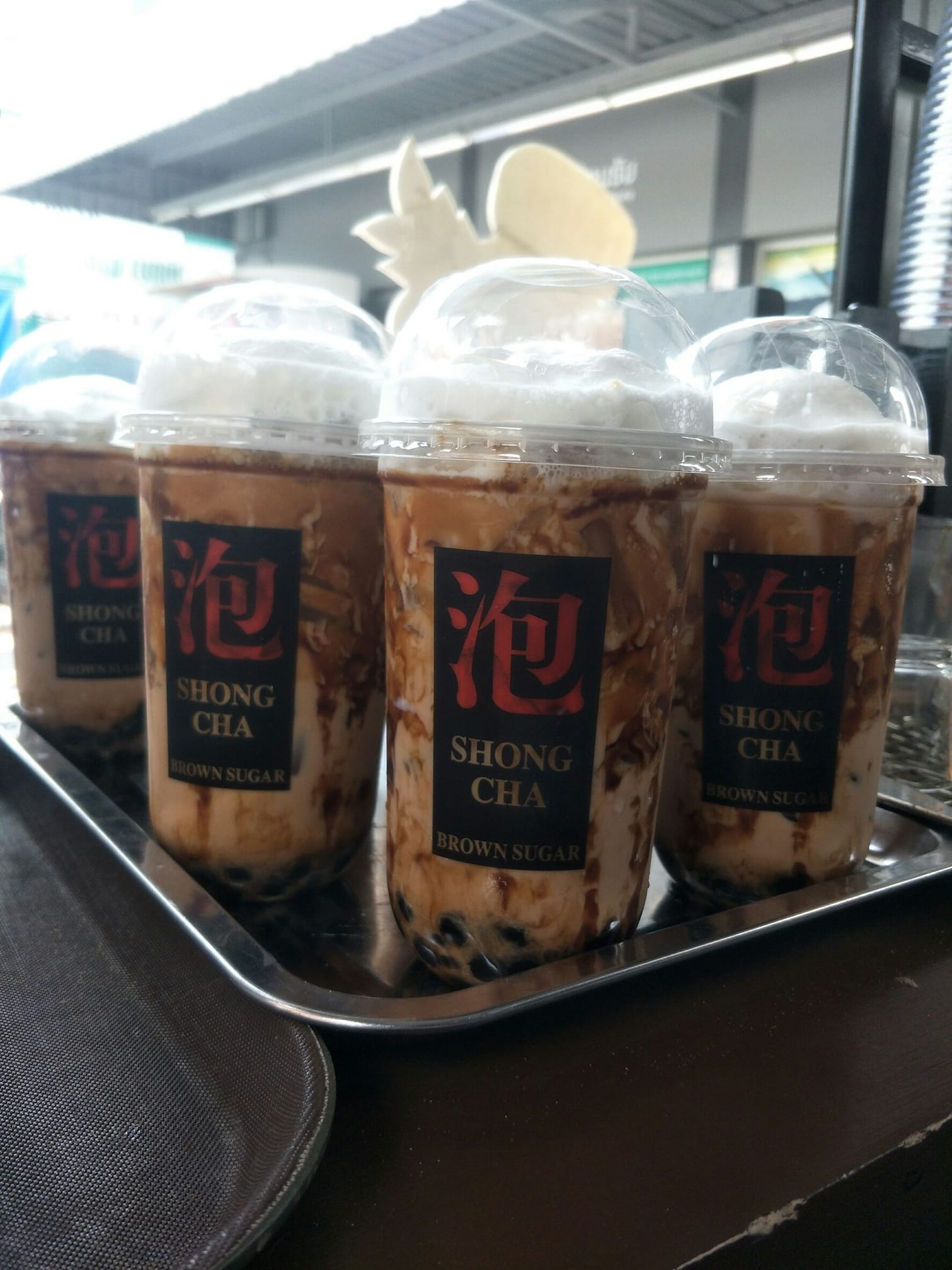 รวดเดียว 7 แก้ว 😘😊 ️💋... - Shong cha express หทัยราษฎร์ 33
