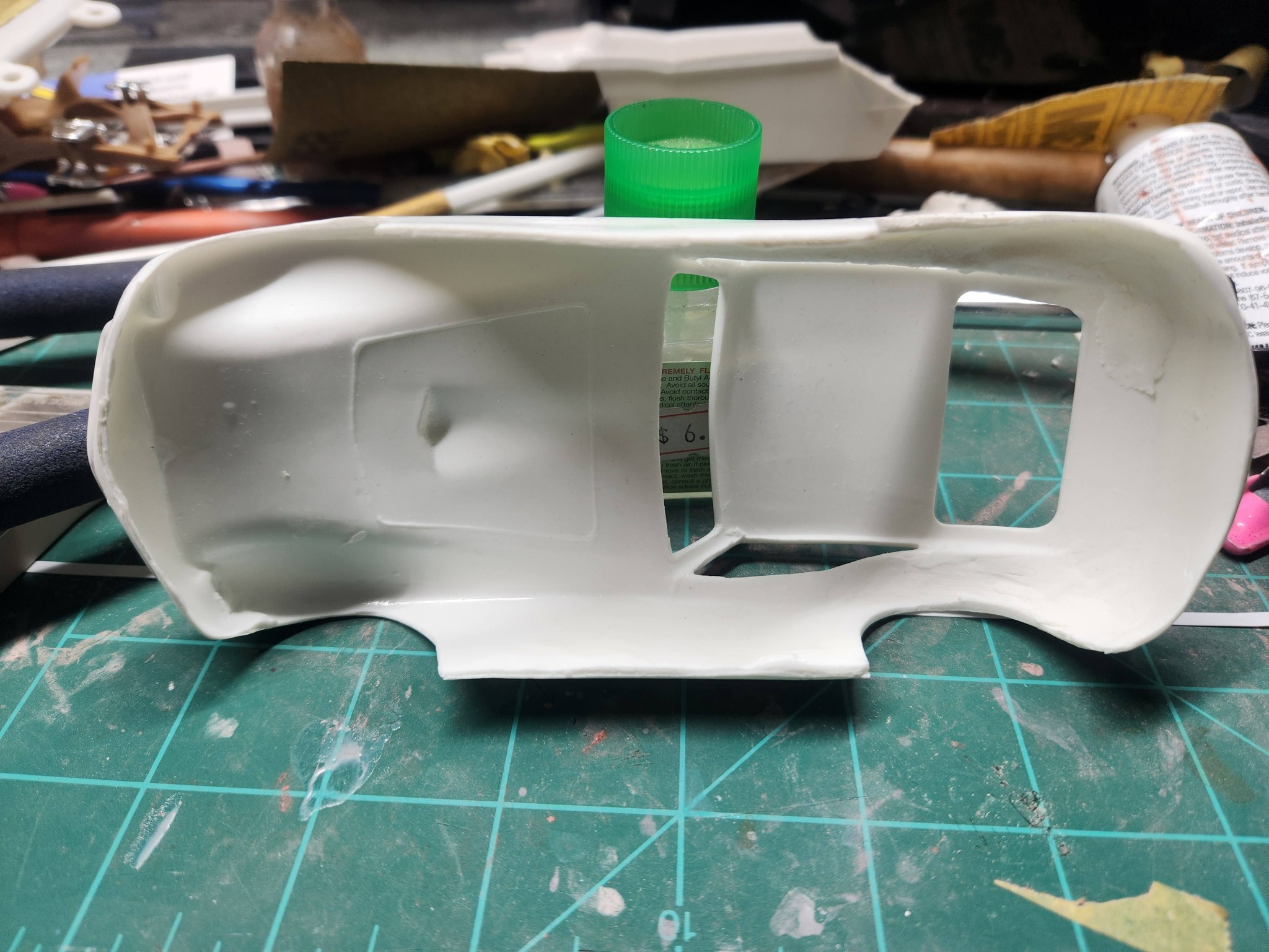 What is the history of Kellison resin casted bodies for model cars?