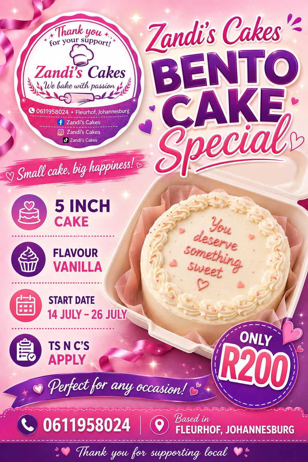 Zandi's Cakes | Soweto