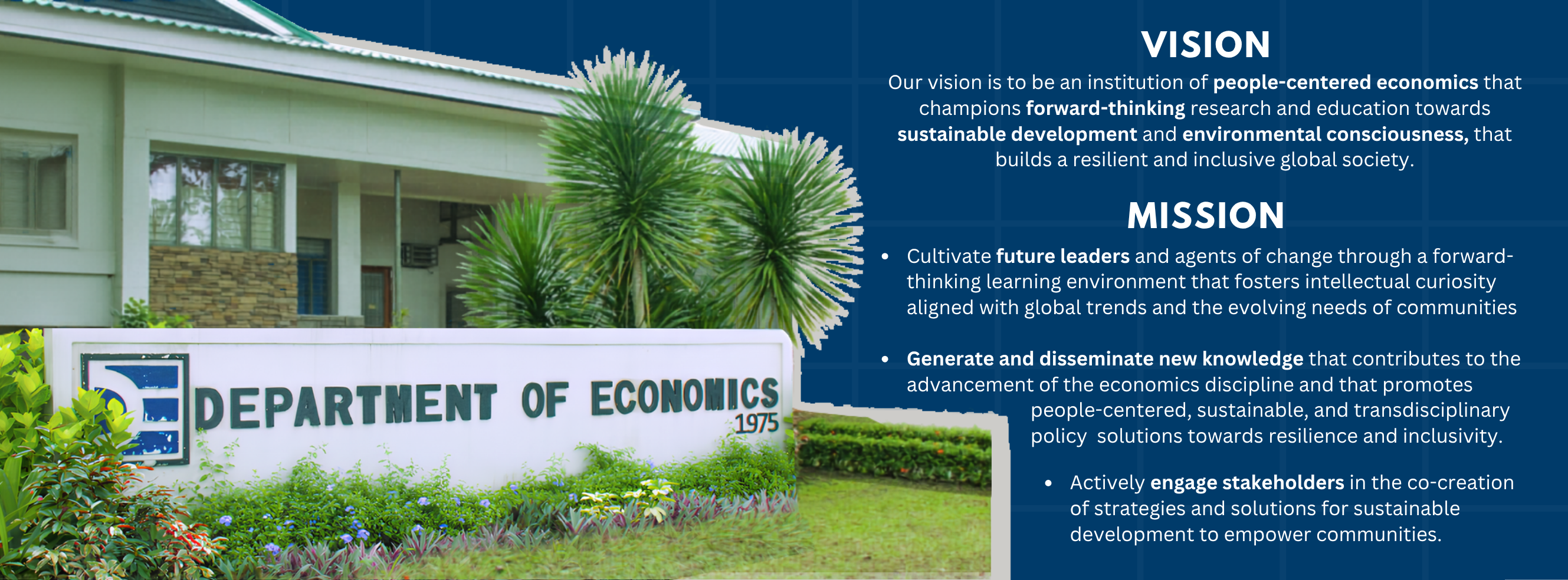 UPLB Department of Economics | Los Baños