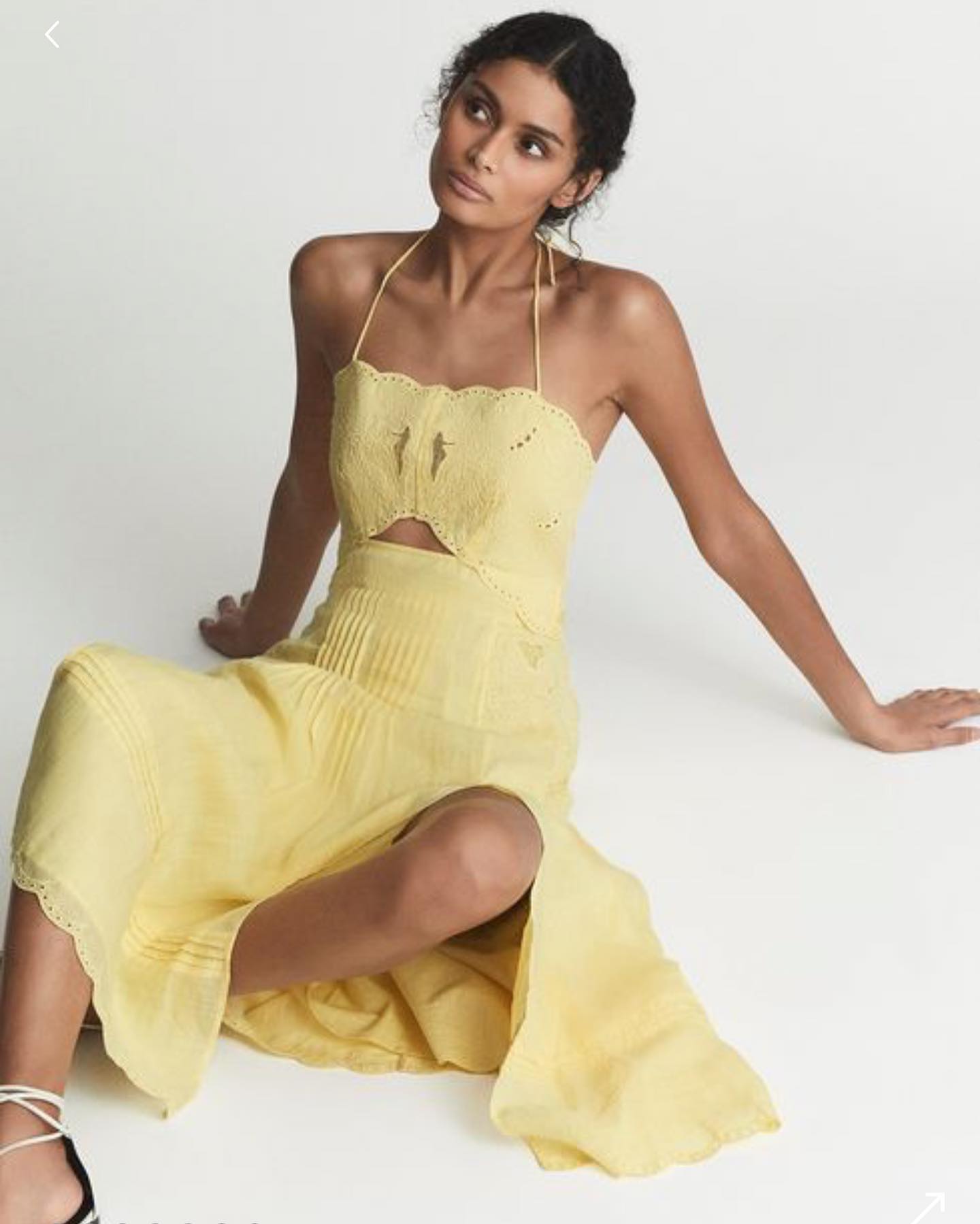 brown bandana patti dress ☀️🔥What to wear in a heatwave! Stay cool but look HOT in the Never Fully Dressed £129 👌🏻 in stock now at Renes 💕 waisted design