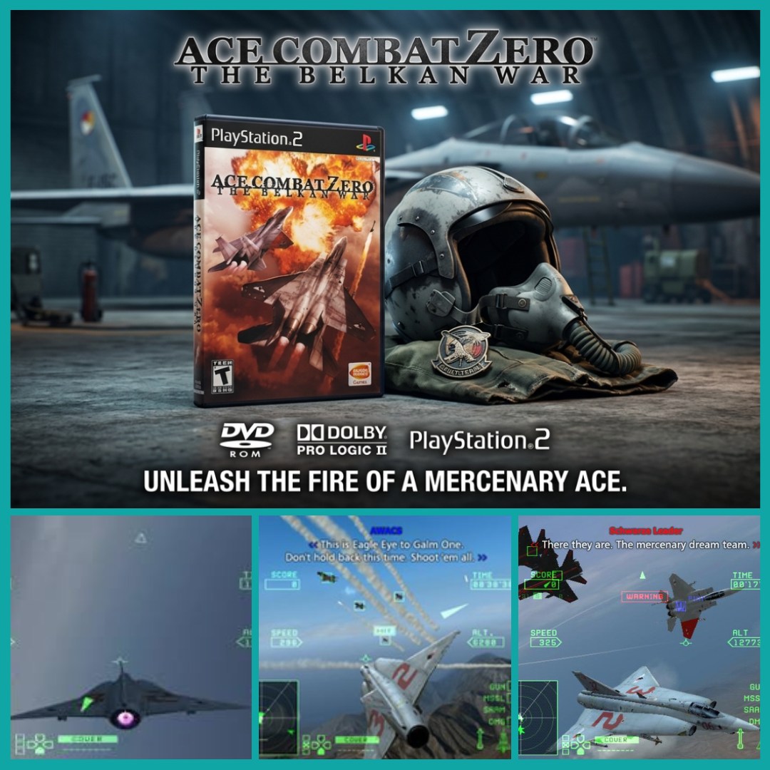 ✈️🔥🎉 Happy 20th Anniversary to ACE COMBAT ZERO: THE BELKAN WAR