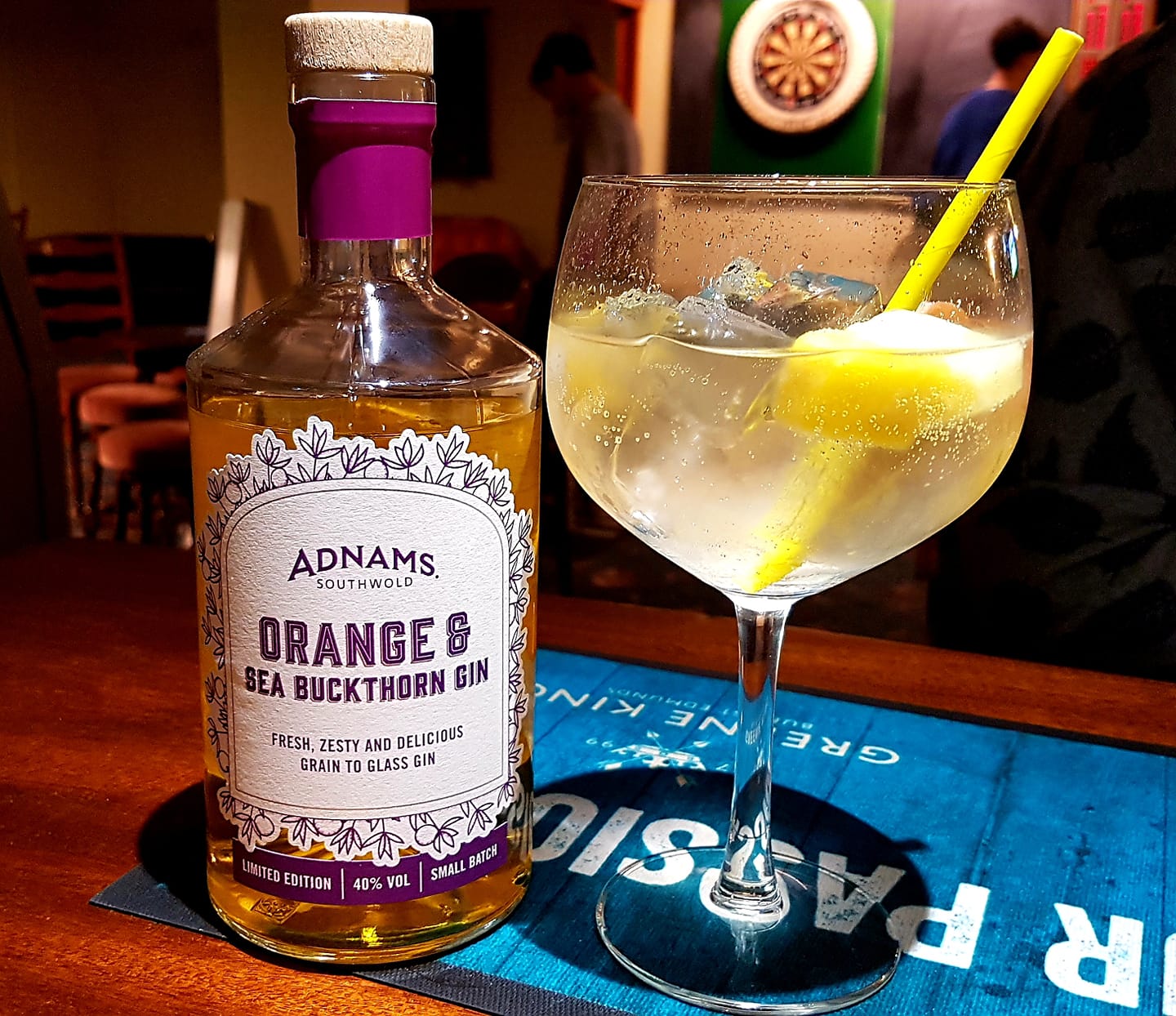 We've got a new gin in. Orange... - Carleton Rode Social Club
