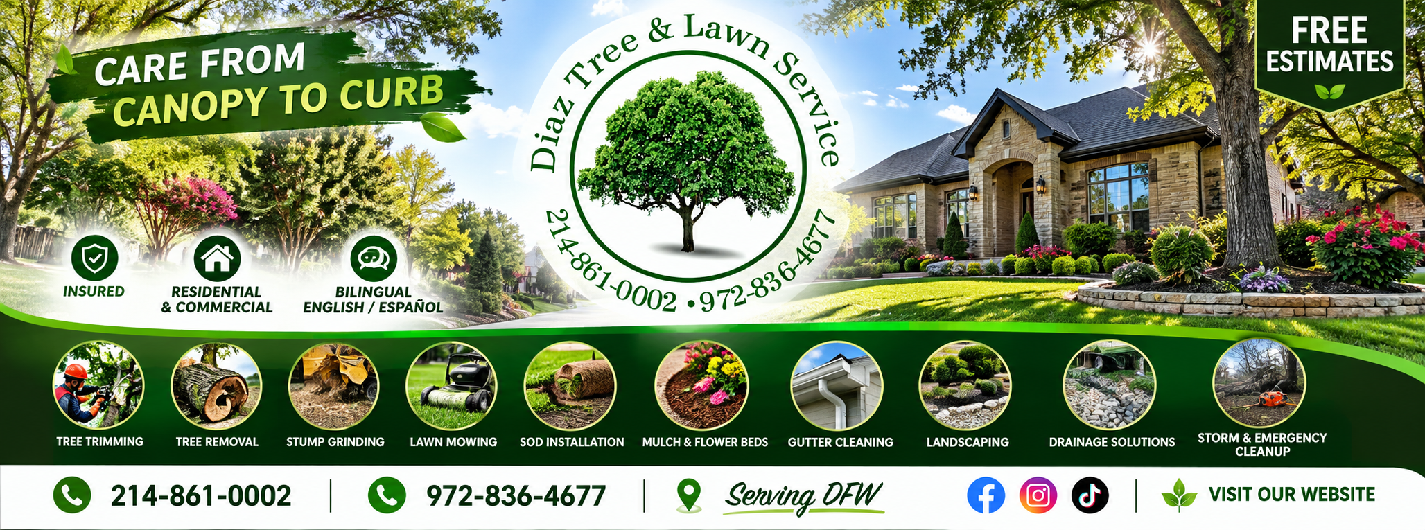 Diaz Tree & Lawn Service LLC | Rowlett TX
