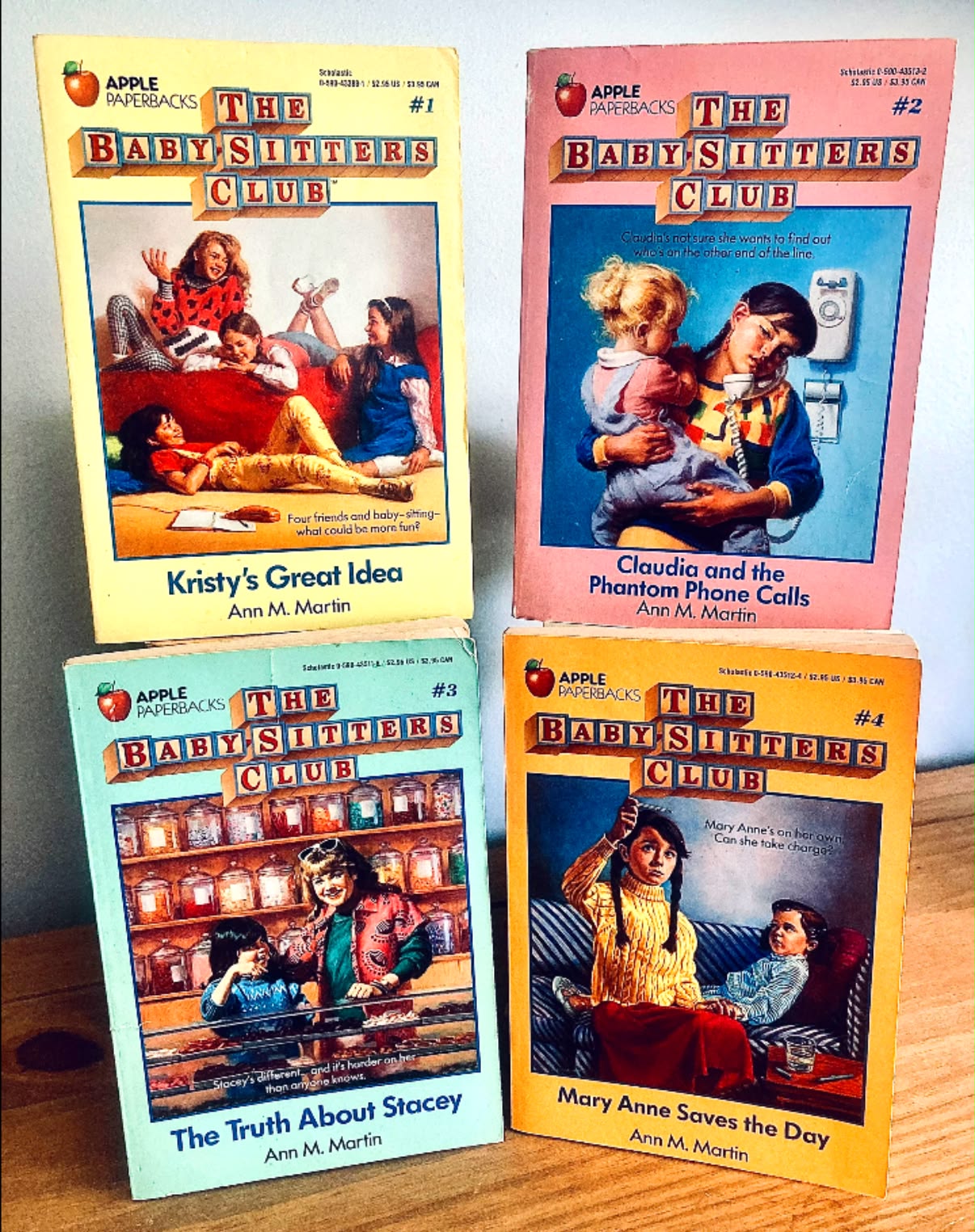 Thank you ANN M. MARTIN for writing the Baby Sitter Club - the