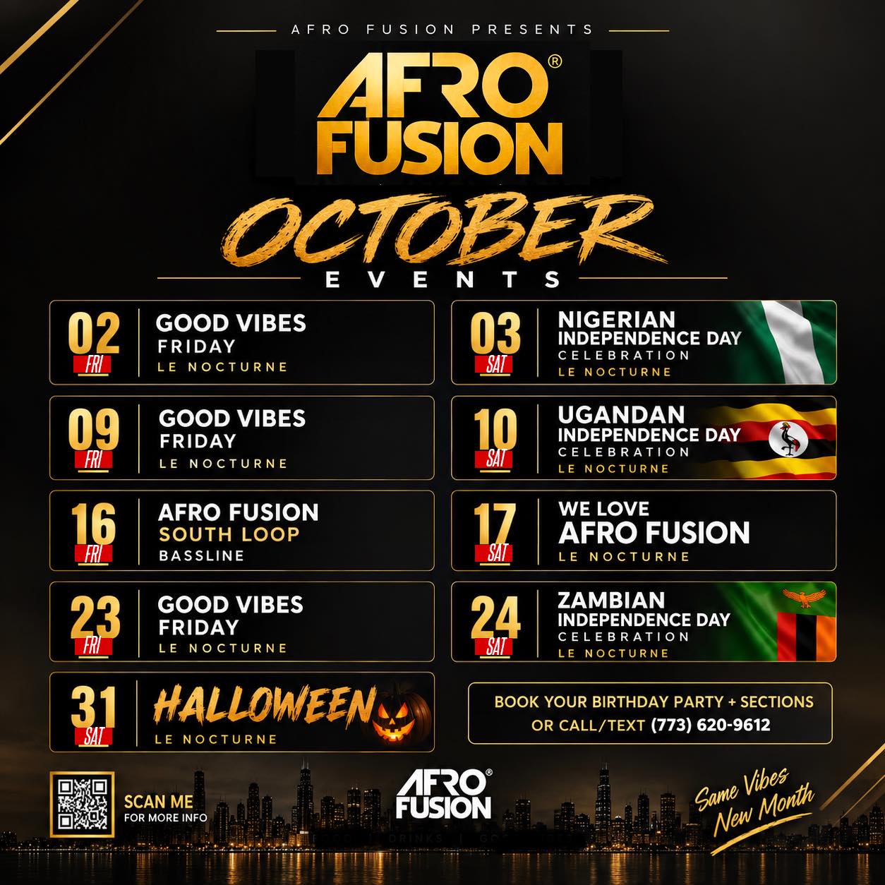 #NEWVIDEO: CHICAGO’S HOTTEST PARTY! AIN’T NO PARTY LIKE AN AFRO FUSION ...