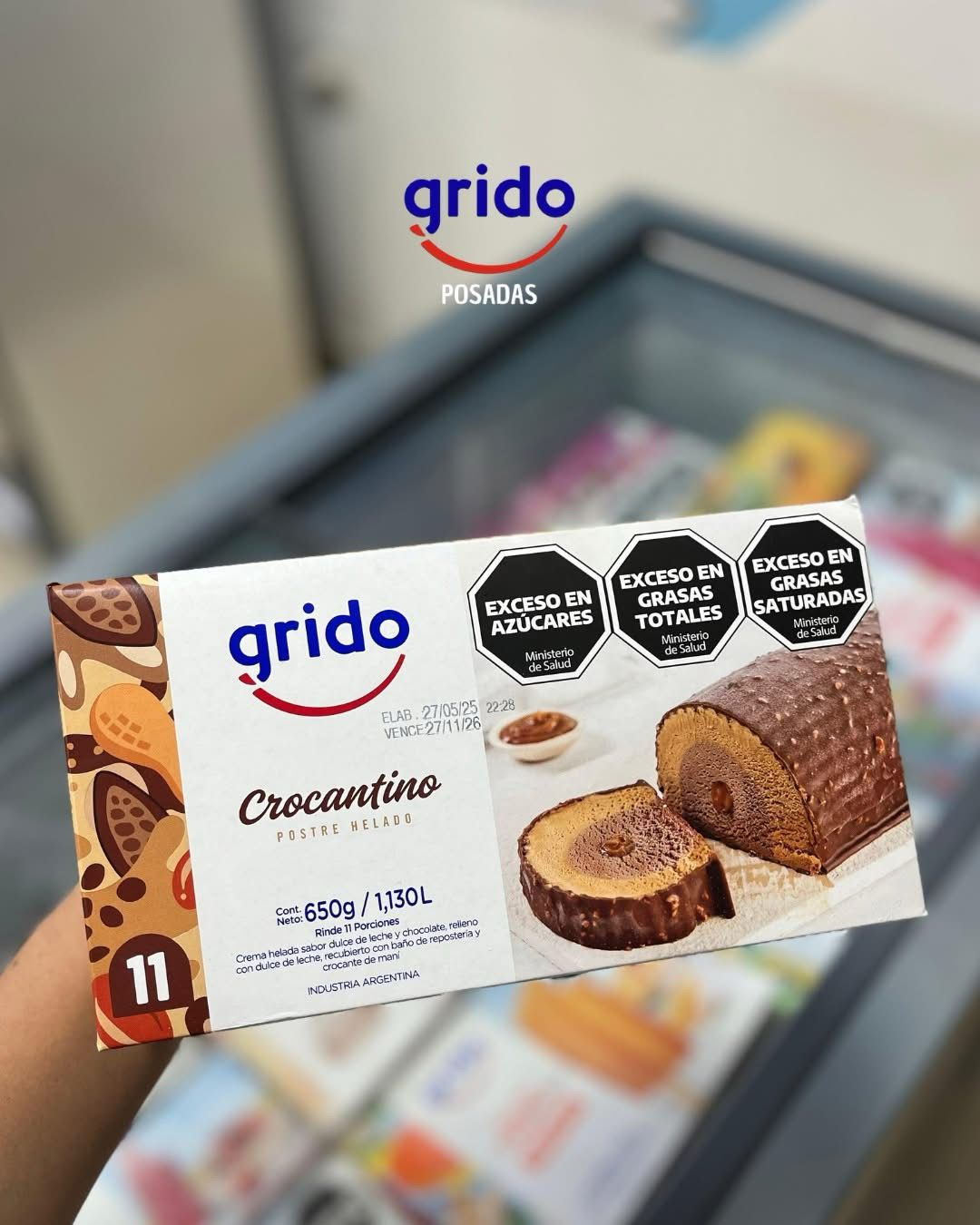 Grido - El postre que nunca falla 👉 Crocantino 🍫 Y es exactamente lo ...