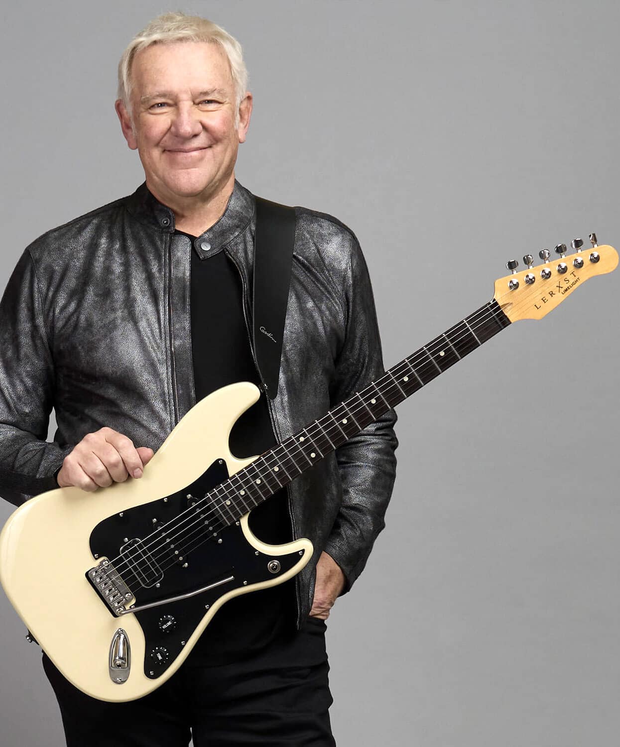Alex Lifeson's Lerxst launches Limelight guitar with Godin at NAMM