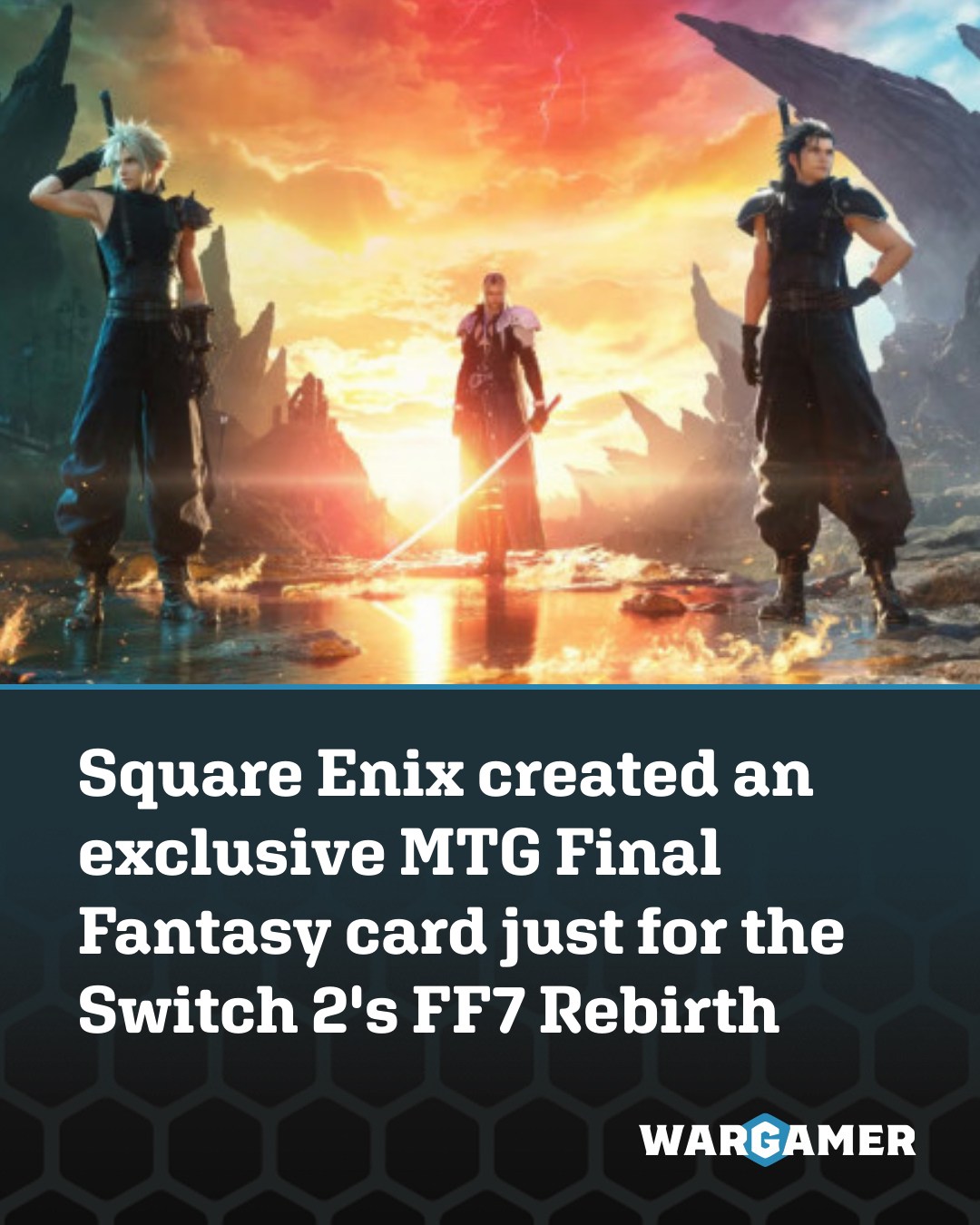 未開封)FF7✖︎MTGコラボ ファイナルファンタジー7 カードバインダー