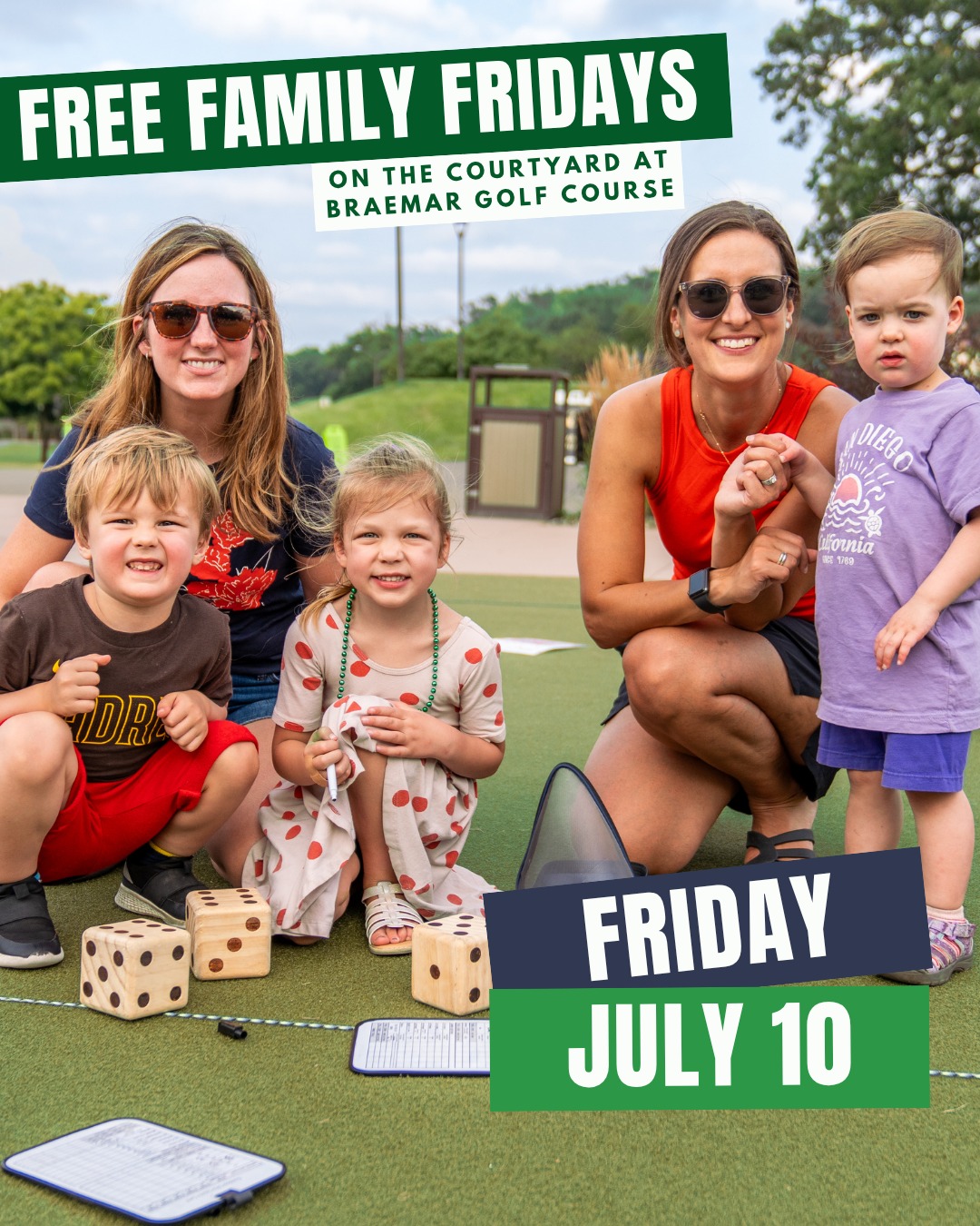 Celebrate Park and Recreation Month at Braemar Golf Course on July 10