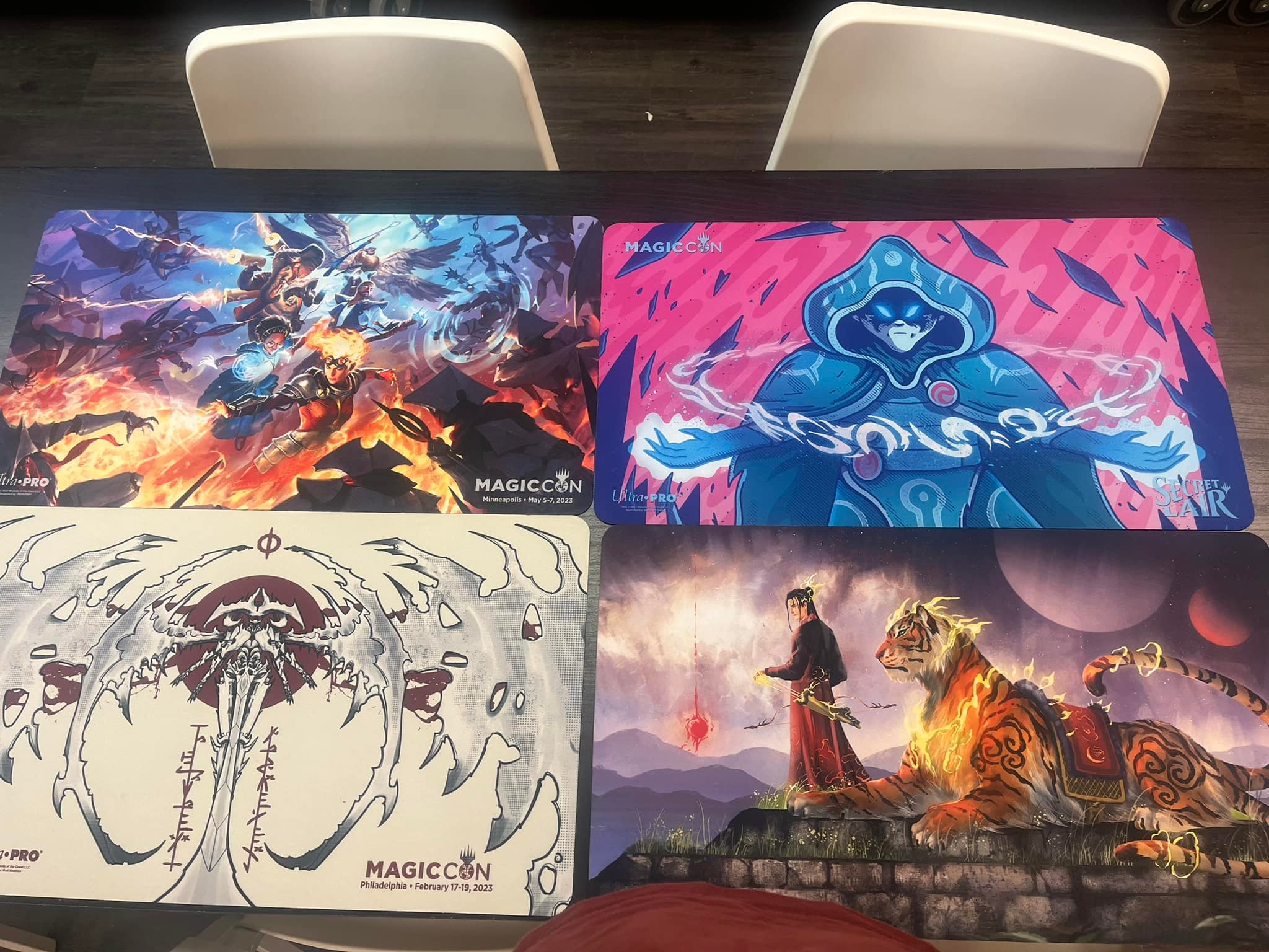 Limited edition Magic: The Gathering playmats for MagicCon Chicago