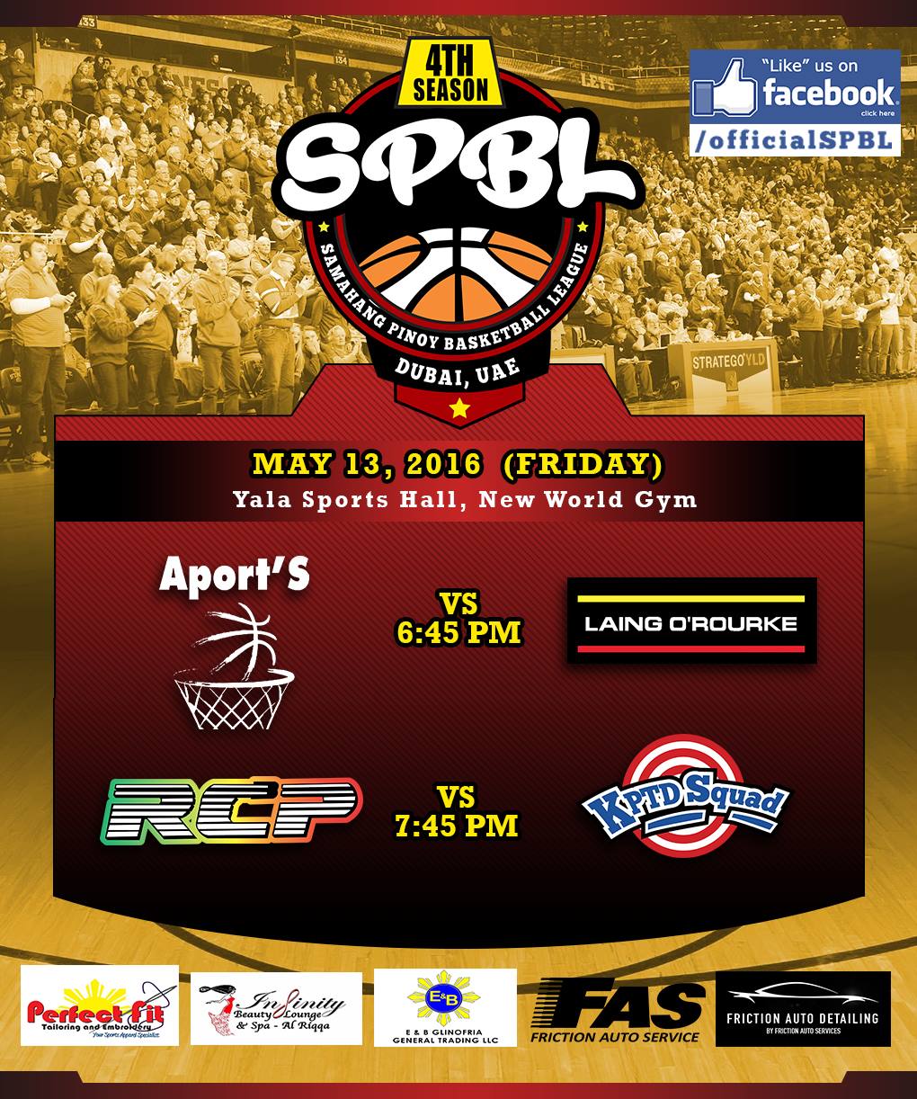 Samahang Pinoy Basketball League - SPBL Dubai, UAE