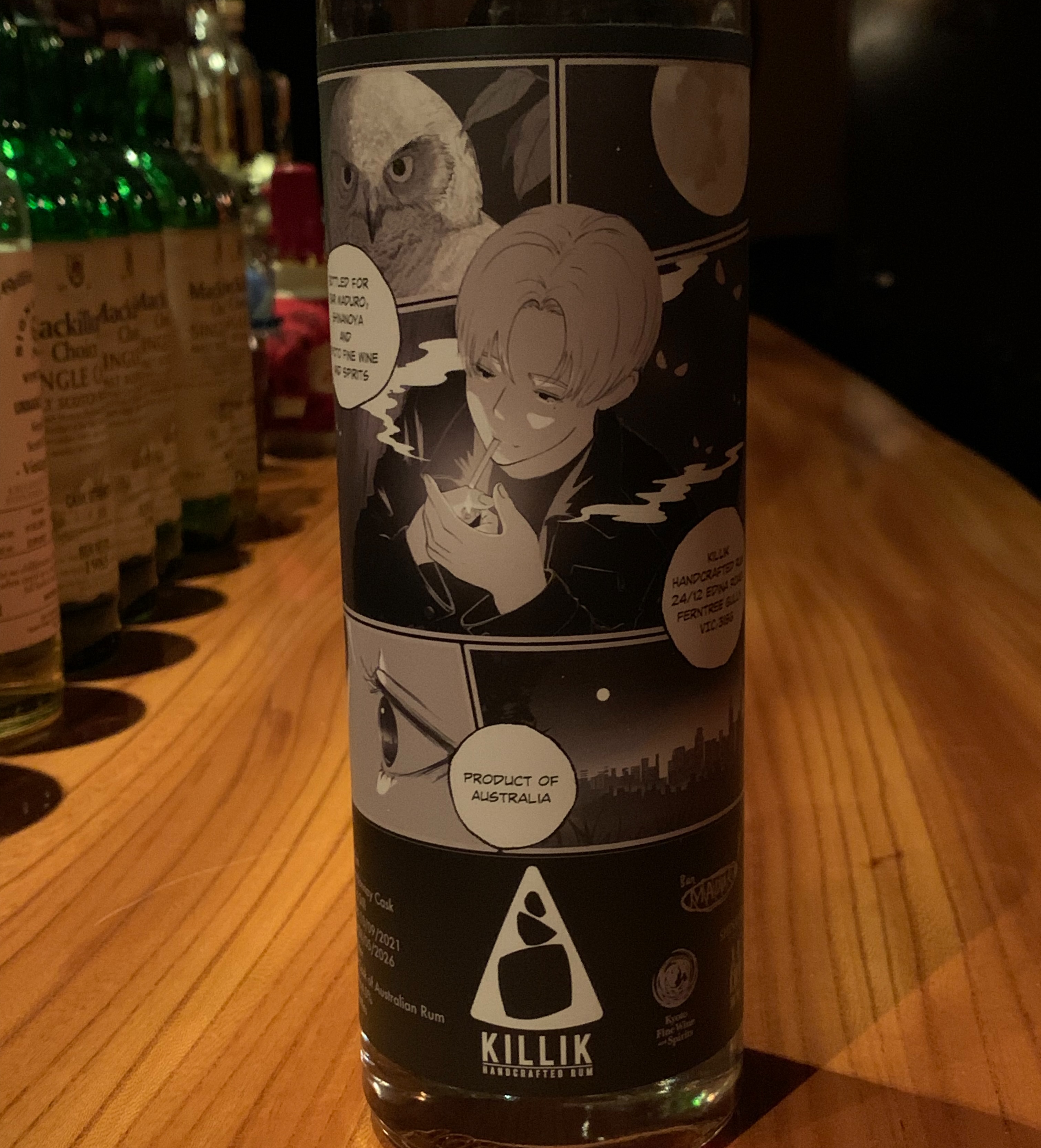 範馬刃牙 KILDALTON 2017 ハンマ バキ キルダルトン 6年 WHISKY MEW