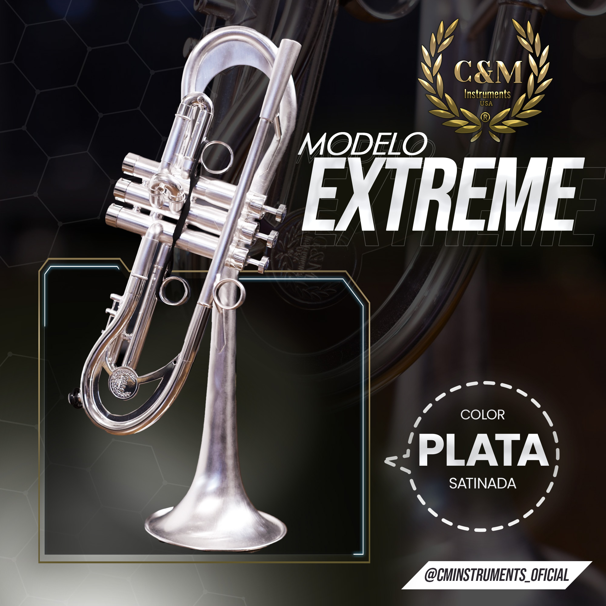 MODELO EXTREME COLOR PLATA... - C&M Musical Instruments | Facebook