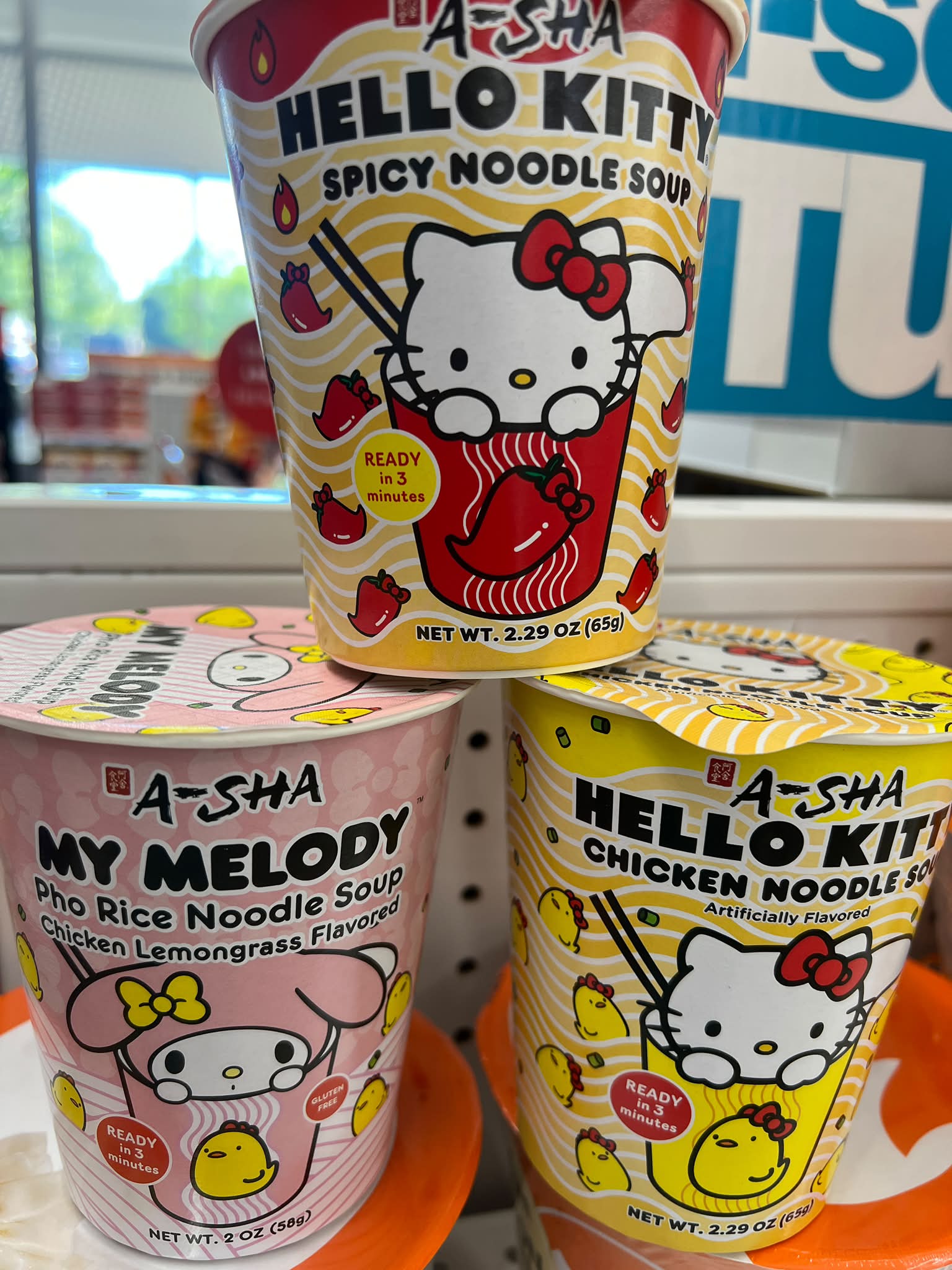 🍜 ASHA HELLO KITT SPICY NOODLE HELLOKITTY SPICYNOODLESOU SOup
