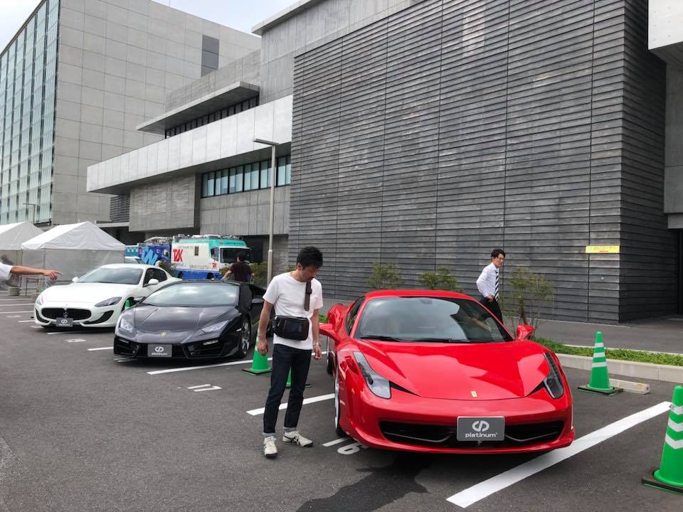 台風が来なくてよかった 本日はワクワクするような車を展示しております Satoshi Ishihara Facebook