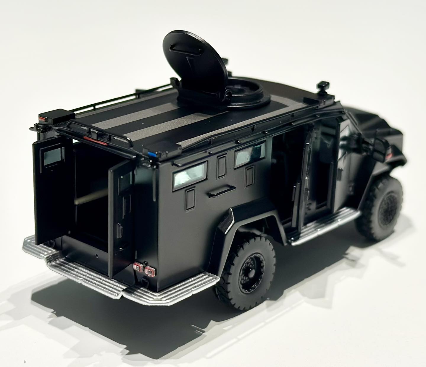 New Arrival MVA 1/64th Bearcat Armored Vehicle Diecast model in